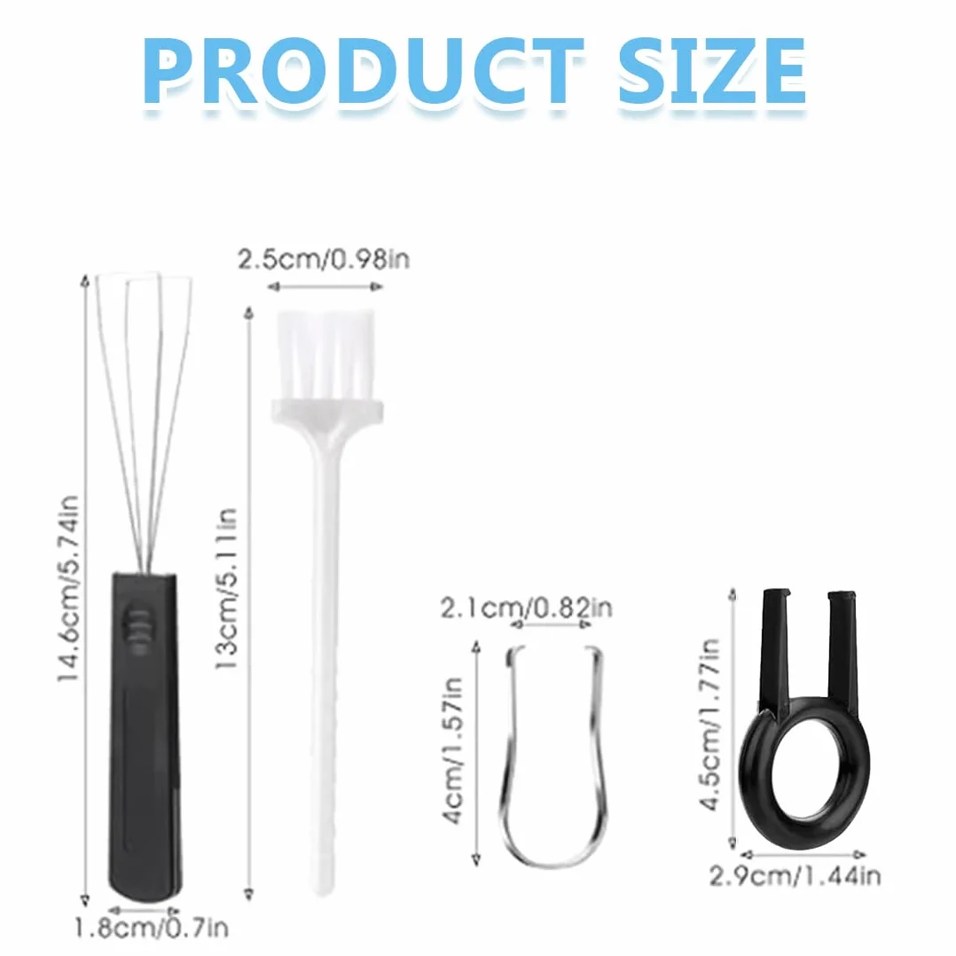 Kit di Strumenti per Rimozione Tasti Tastiera 6 Pezzi Estrattori Keycap Pinzette