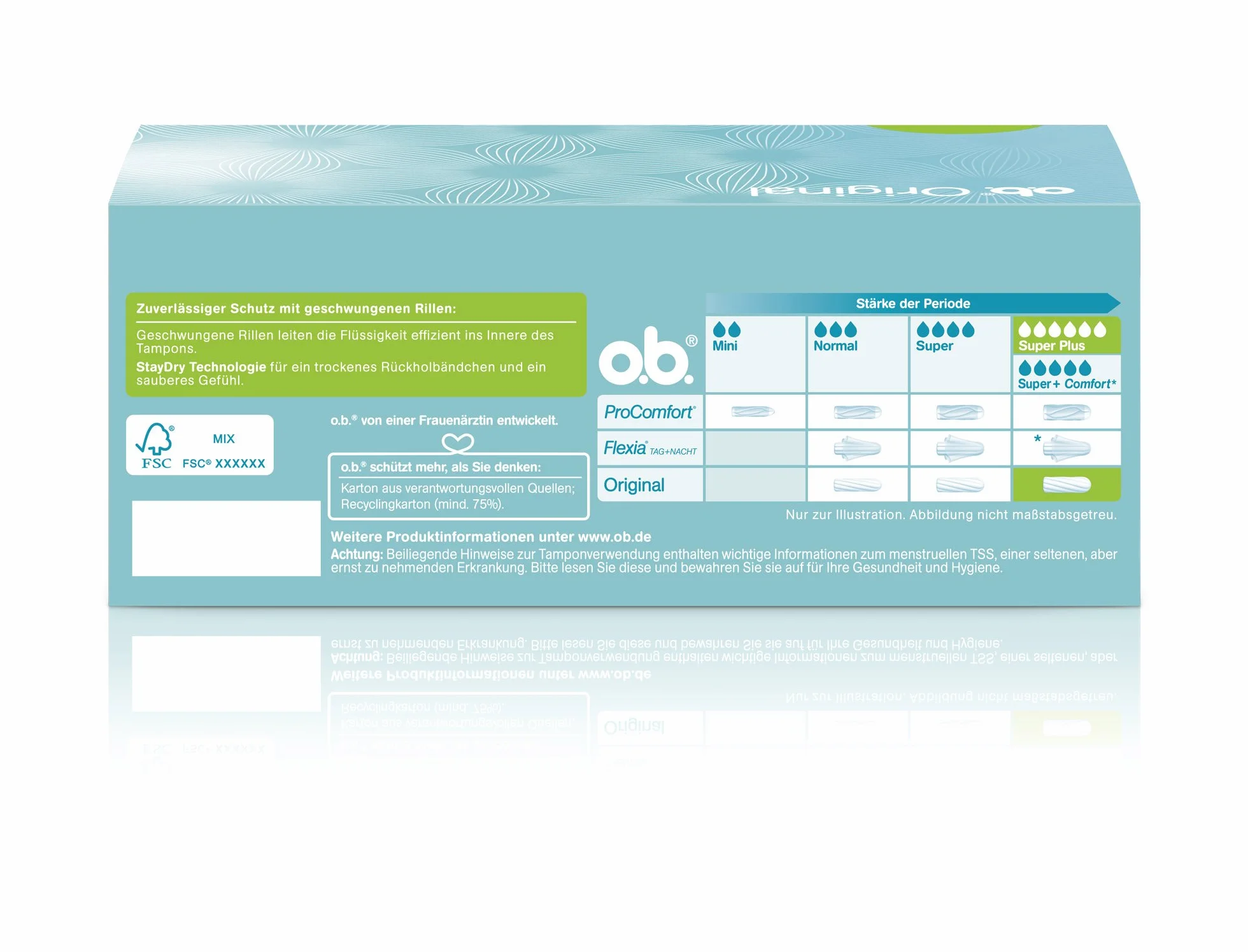 O.B. Tamponi super plus 32 unità confezione da 2 64 pezzi