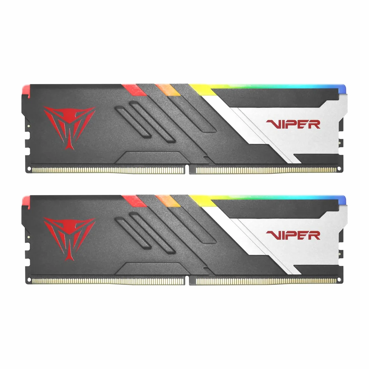 Patriot Viper Venom RGB DDR5 RAM 32GB (2X16GB) 6000MT/s CL30 UDIMM Desktop Gaming Memory Kit - PVVR532G600C30K