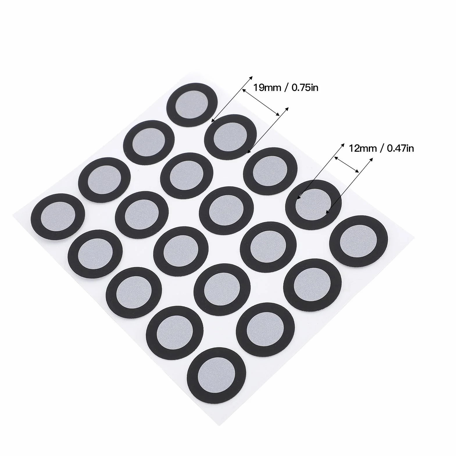 Marker per Scansione 3D 200 Pezzi 12 mm per Scanner 3D, Marcatori a Riflessione Diffusa