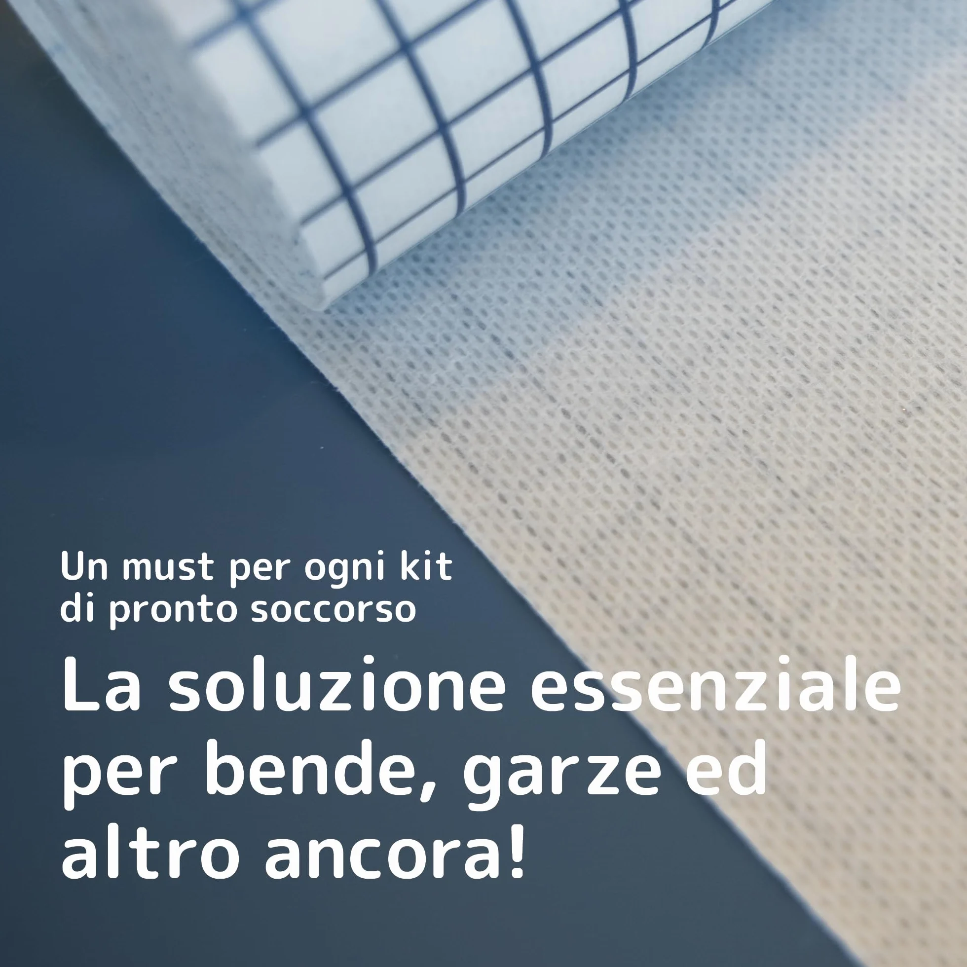 ABENA Nastro Adesivo Medico Elastico non Tessuto Ipoallergenico 10 cm x 10 m