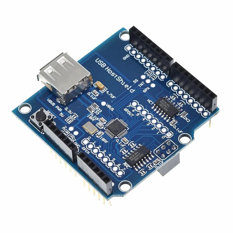 Host Shield USB for Arduino UNO MEGA ADK Compatible for Android ADK DIY Electronic Module Board