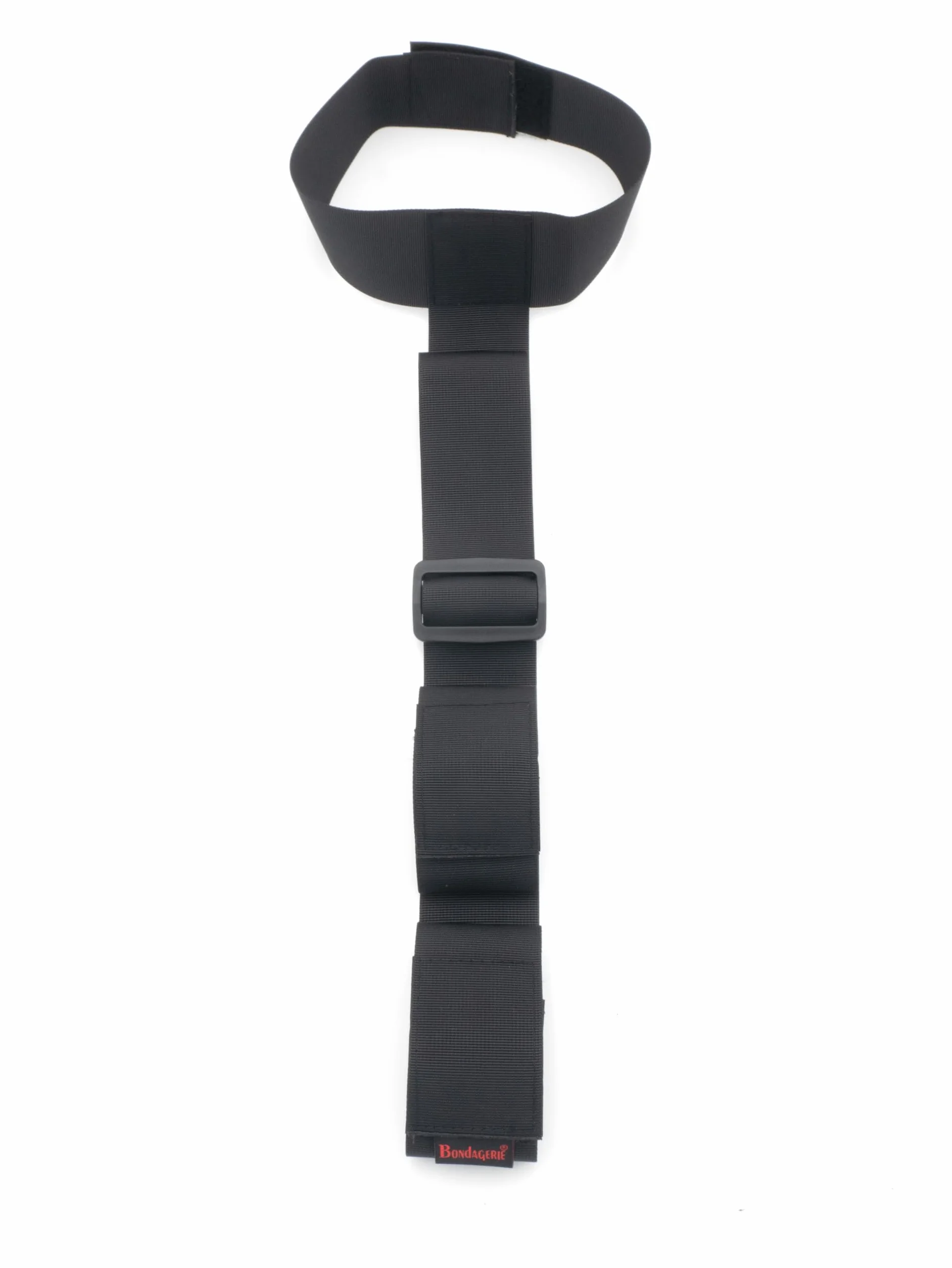 BONDAGERIE® Collare con Manette Costrittivo collo polsi, in Nylon, versione Basic