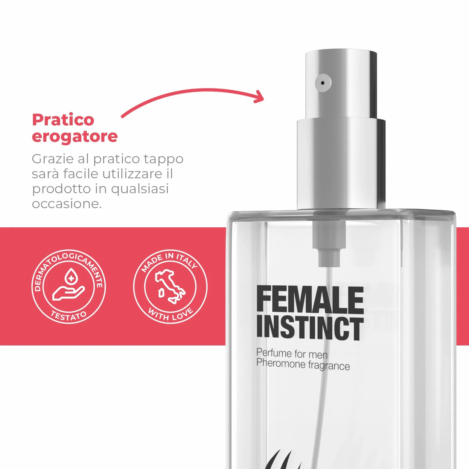 INTIMATELINE Female Instinct Profumo Maschile ai Feromoni 30 ml