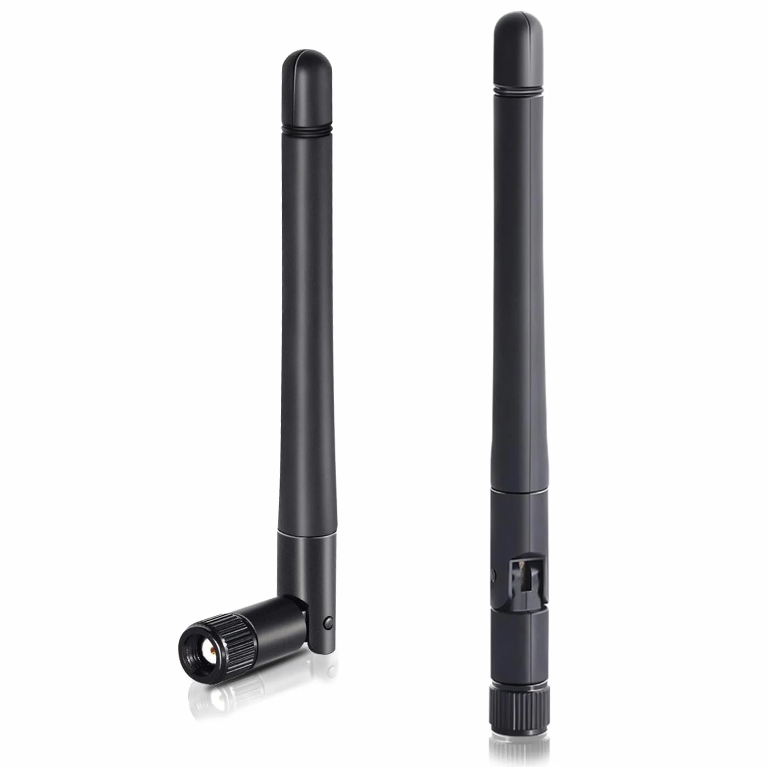 Bingfu Antenna WiFi 2,4GHz 5GHz 5,8GHz Bibanda 3dBi MIMO Maschio RP-SMA Omnidirezionale per Schede Madre MSI Gigabyte Scheda Rete Router WiFi Adattatore USB Telecamera IP Sicurezza
