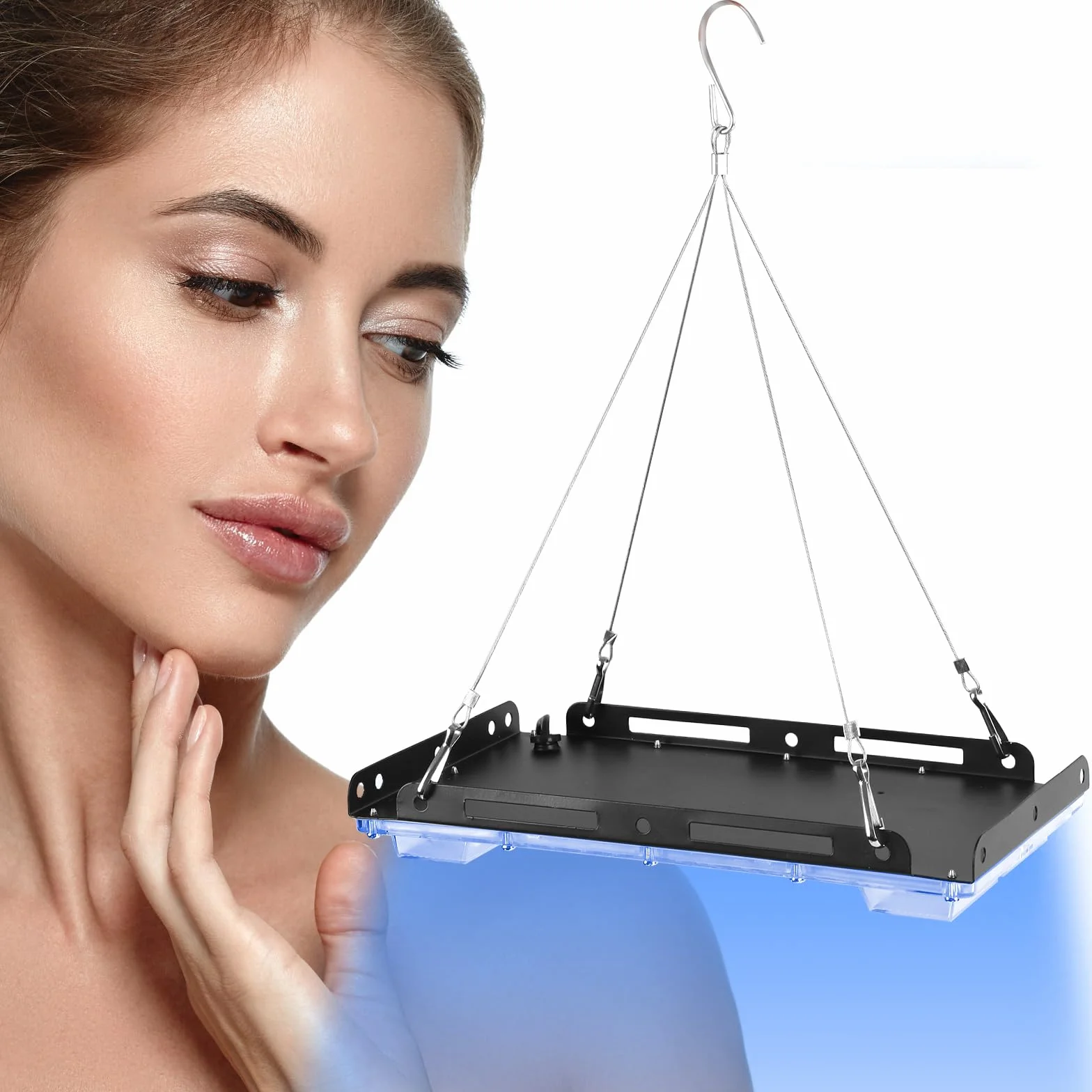 Solarium per la casa 30 W lampada abbronzante portatile 90 LED viso corpo