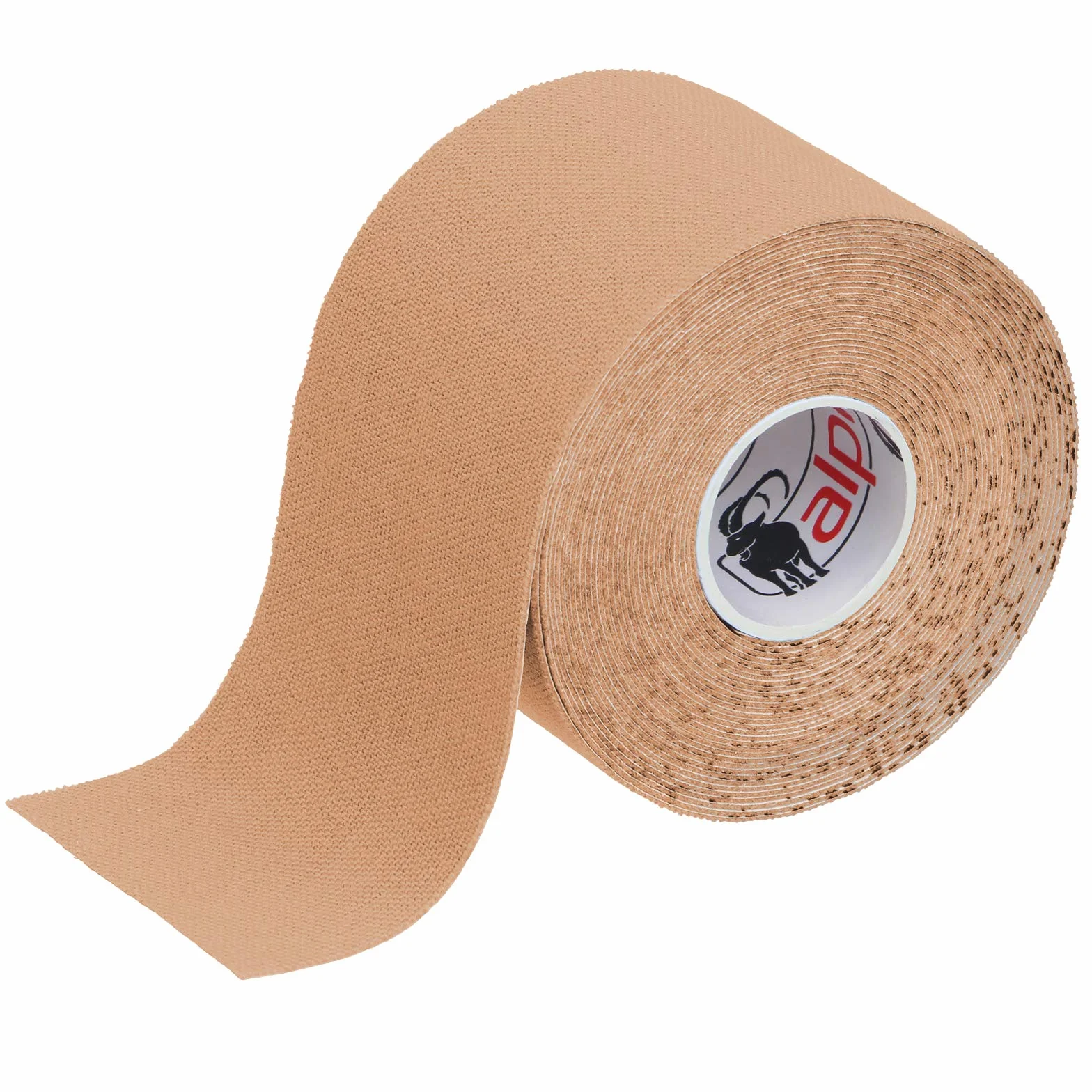 ALPIDEX Nastro Kinesiologico 5 m x 5,0 cm 1 Rotolo Colore Pelle Tape Muscolare