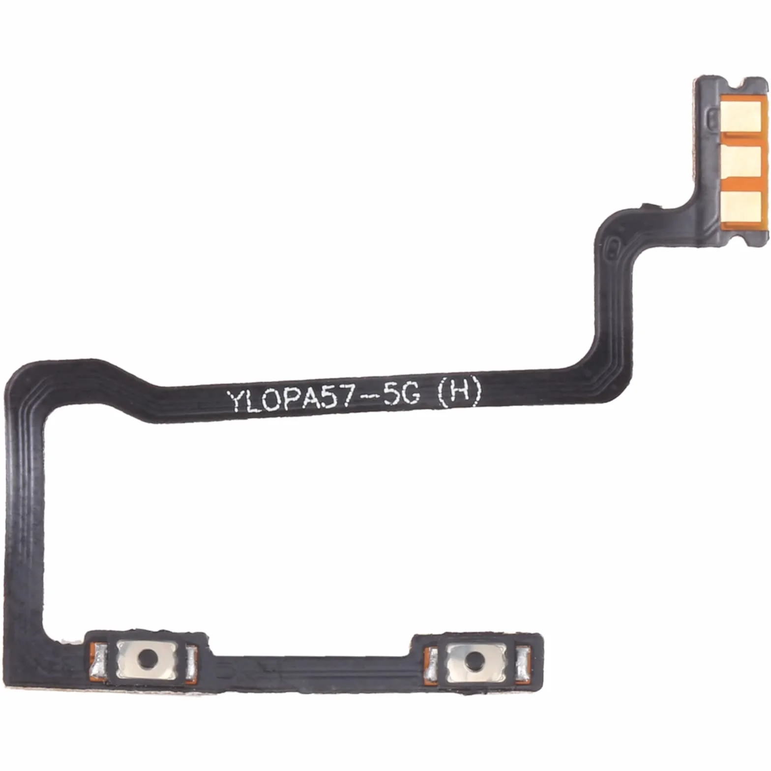 Ricambio Compatibile con OPPO A57s CPH2385 / OPPO A57 5G PFTM20 / OPPO A77 5G CPH2339 flat flex circuito SWITCH PULSANTI CONTROLLO VOLUME KEY + - controllo tasti