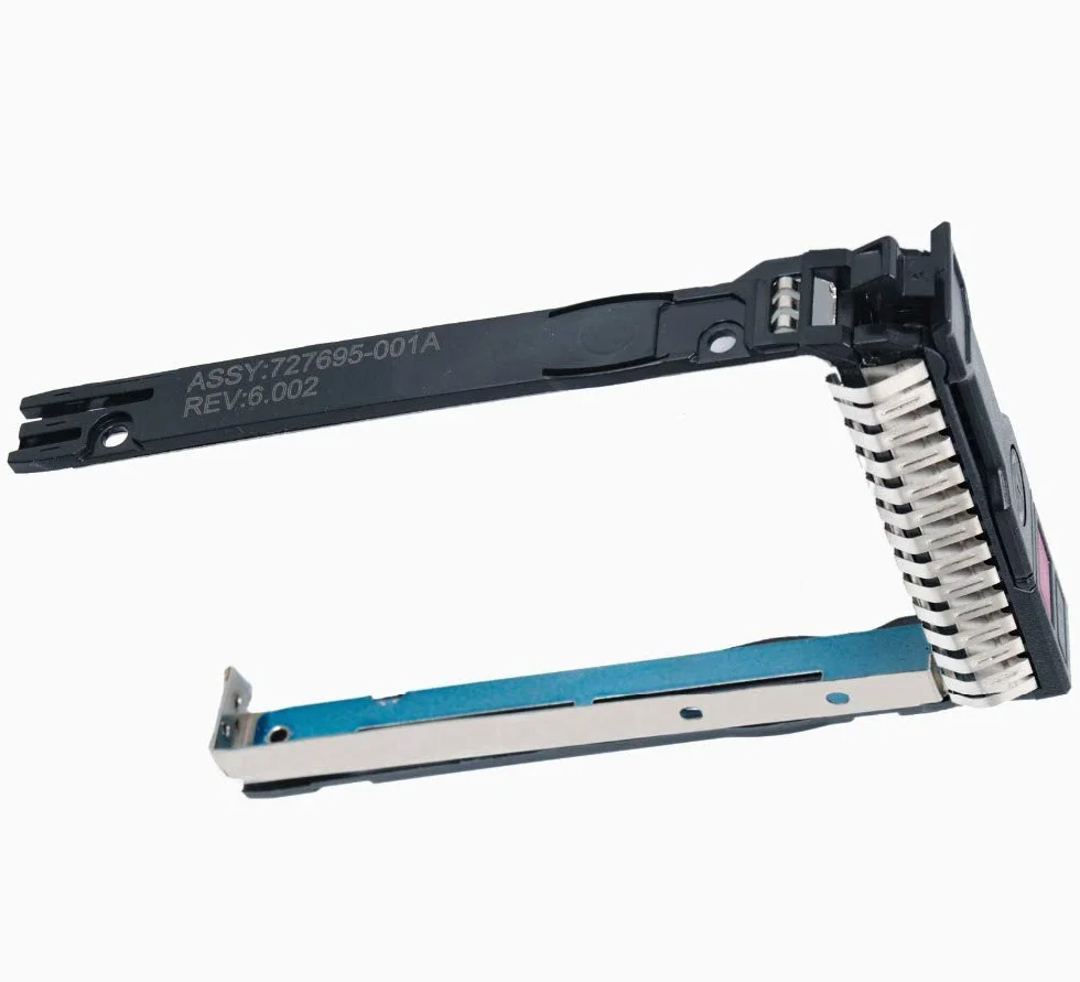 RGBS 2,5" 727695-001 Hot-Plug 2,5" NVMe Hard Drive Tray Caddy per HP G10 Gen10 server con 4 viti di montaggio