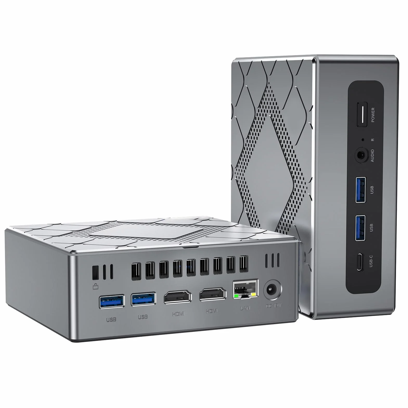 NiPoGi Mini PC Intel Core i5-12600H 32GB RAM 512GB NVMe SSD WiFi6 BT5.2 Triple 4K Display