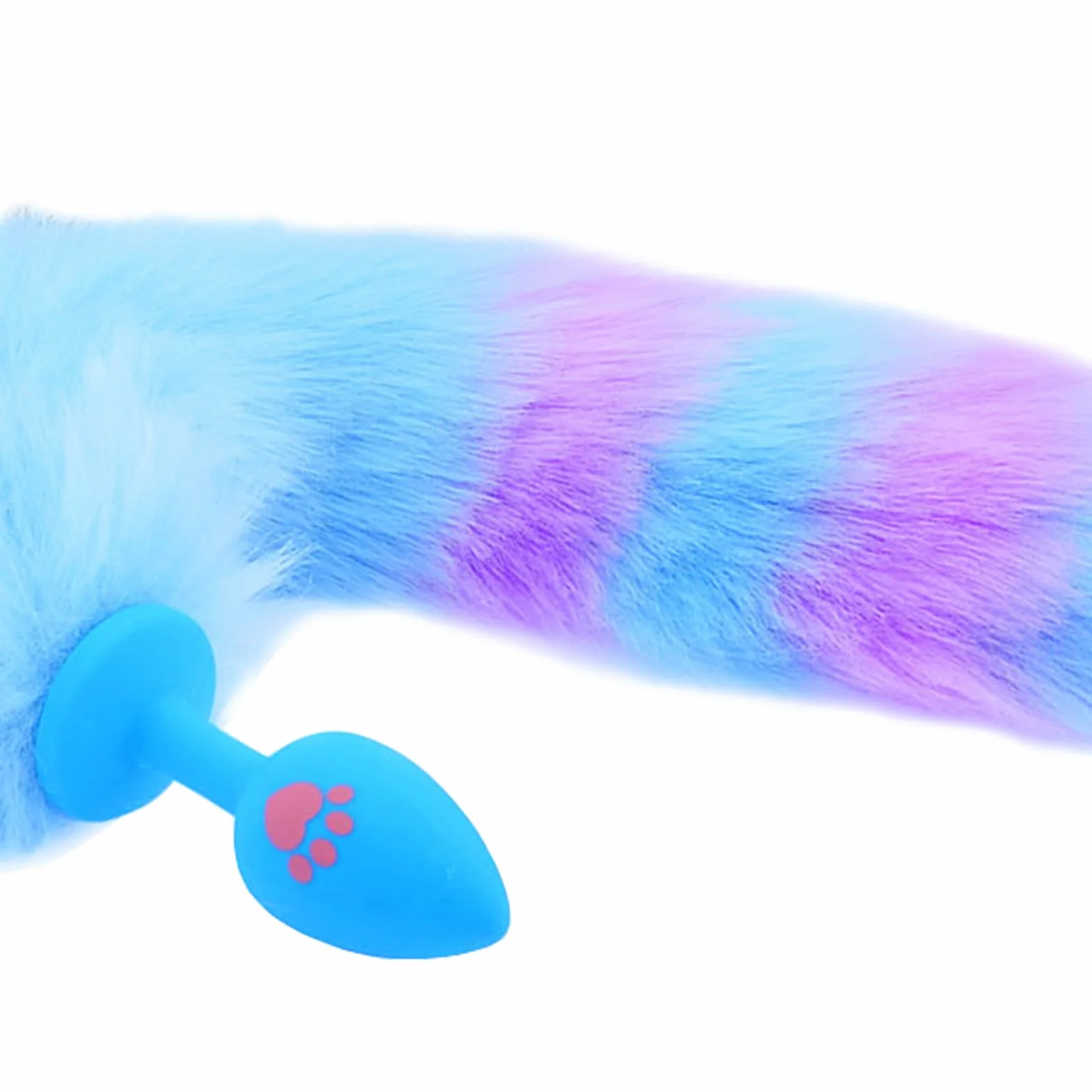 BDSMLOVE anal plug set cosplay fox tail cat ears hair clips nipple clamps bell collar