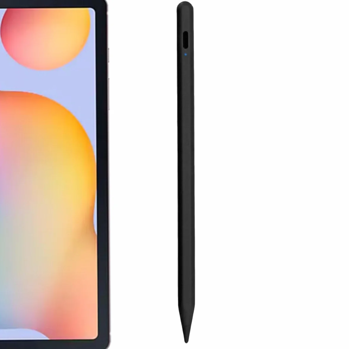 Penne capacitivo ricaricabile per Samsung Galaxy Tab S11 S11 Ultra / S10 Lite FE+ Ultra / S10+，per Galaxy Tab A11 A11+ LTE /5G, Tab S6 Lite / Active5 / 5 Pro, Pennino, Stylus Pen (Nero)