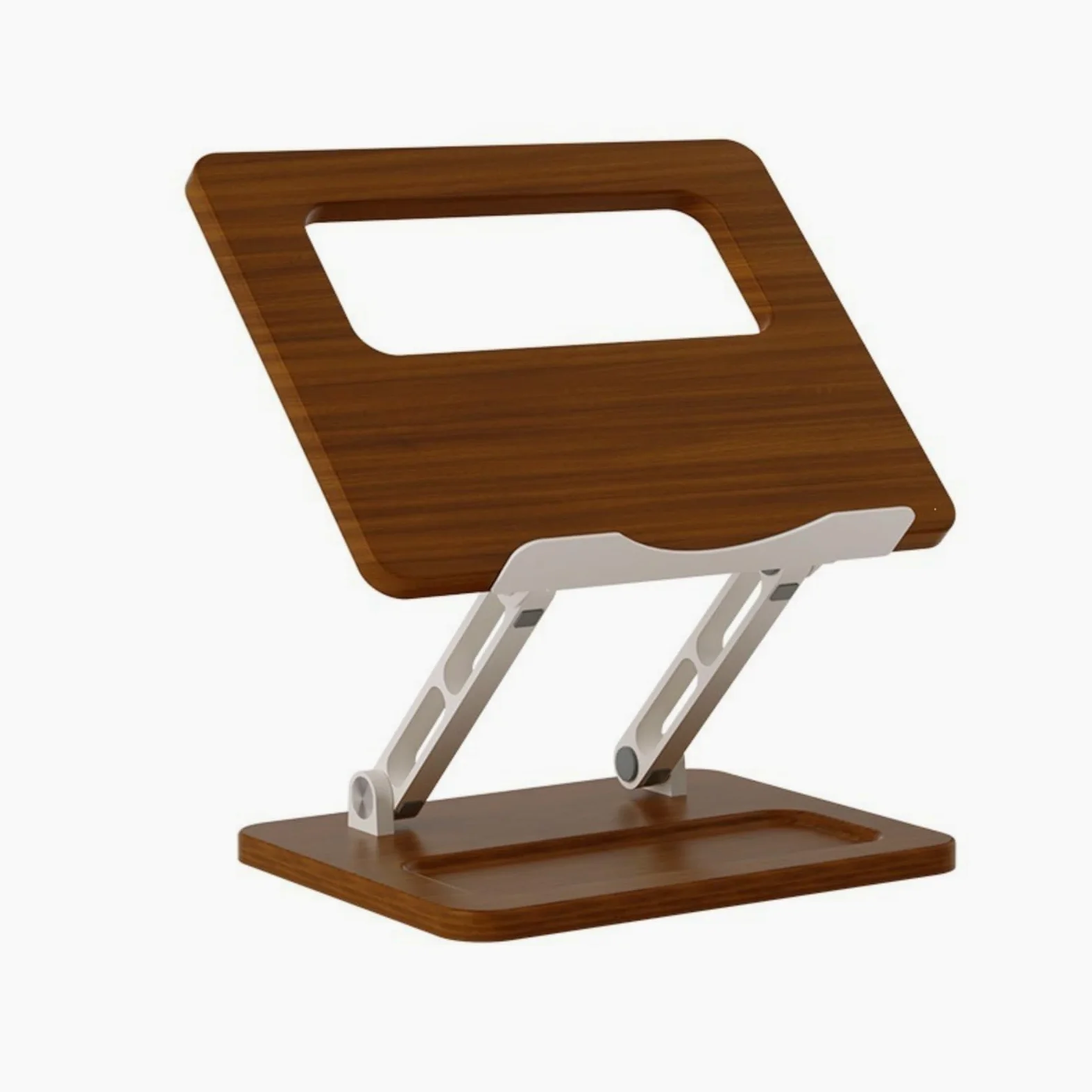 Supporto per Laptop Regolabile, 樱桃木, 笔槽款 | Da Scrivania, Supporto per Notebook, Ufficio