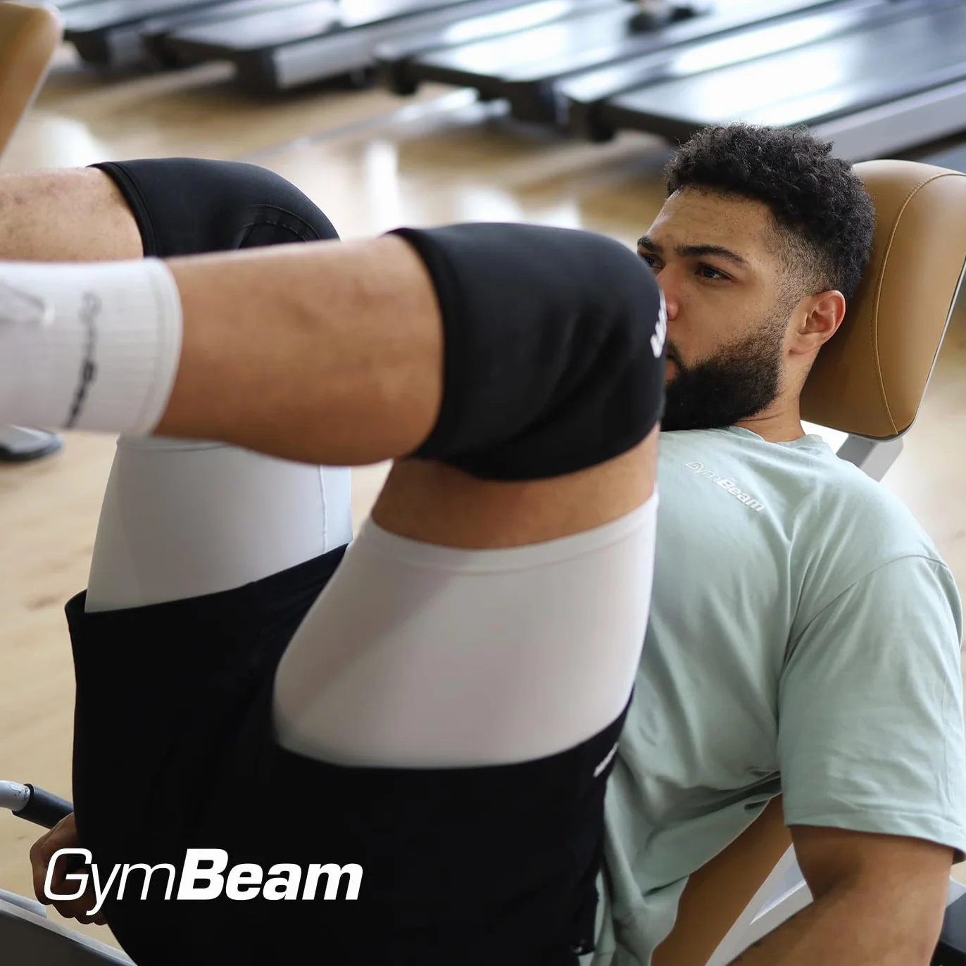 GymBeam Ginocchiere in Neoprene per Crossfit e Powerlifting, Confezione da 2
