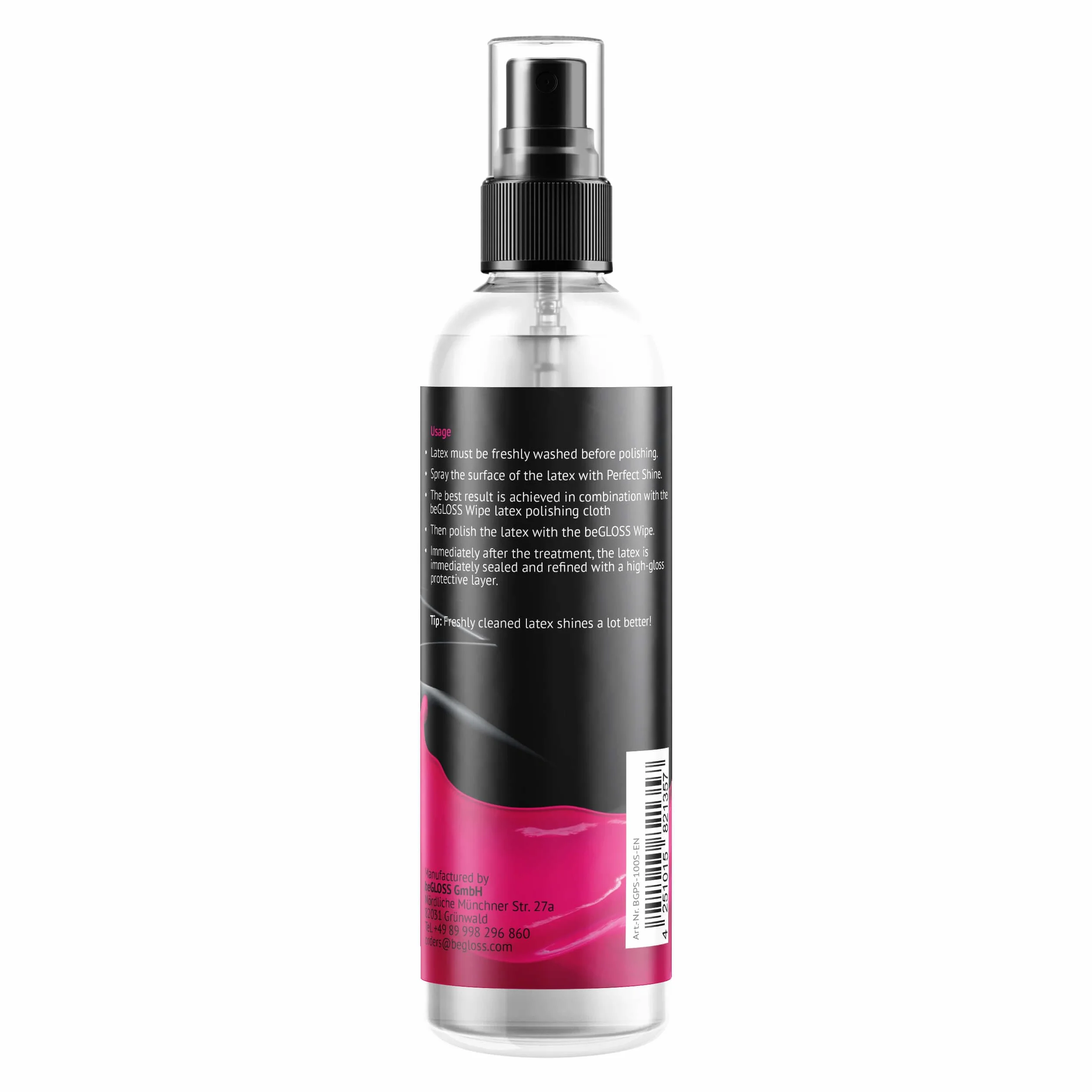 Perfect Shine Premium Spray Latex Care Kit