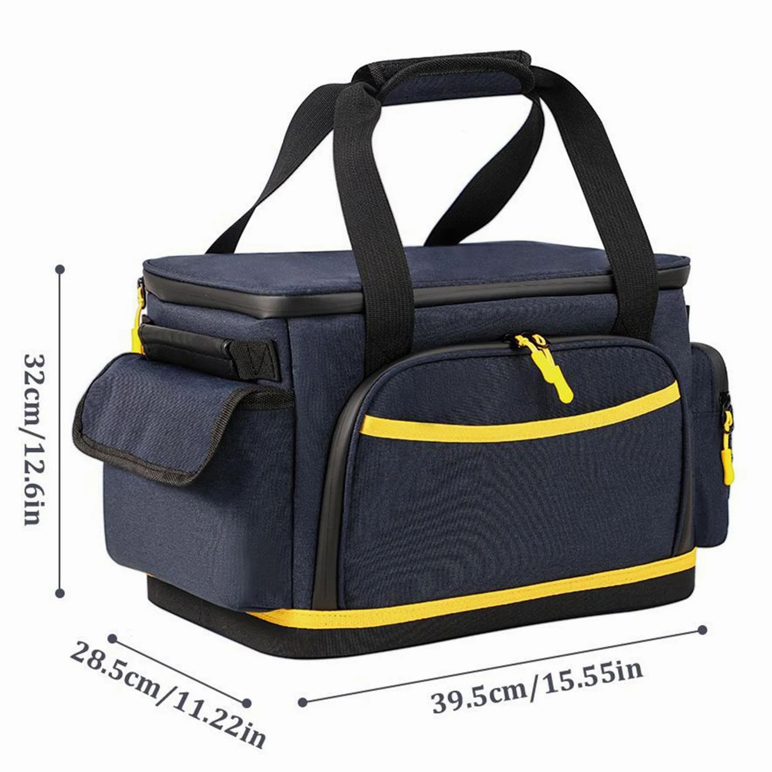 Custodia per cavi di ricarica, antistatica, antiurto, organizer per accessori | Borsa per cavi di ricarica con cerniera, in tessuto Oxford, portatile, organizer per accessori da viaggio