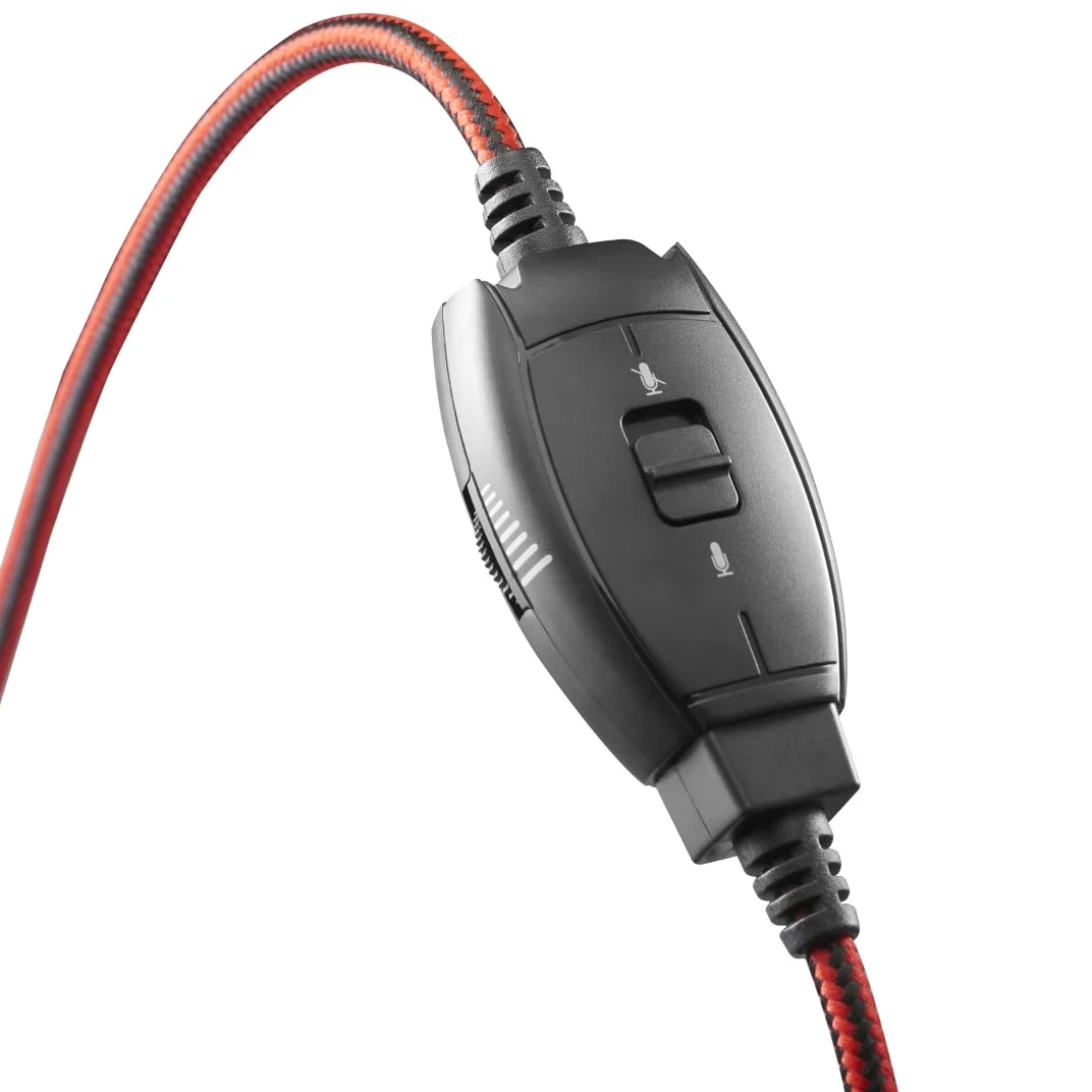 Hama Cuffie con microfono (cuffie cablate USB A, Aux, stereo con cavo, cuffie Over Ear PC con braccio microfono e fascia per il collo, cavo audio da 2 m, colore: nero