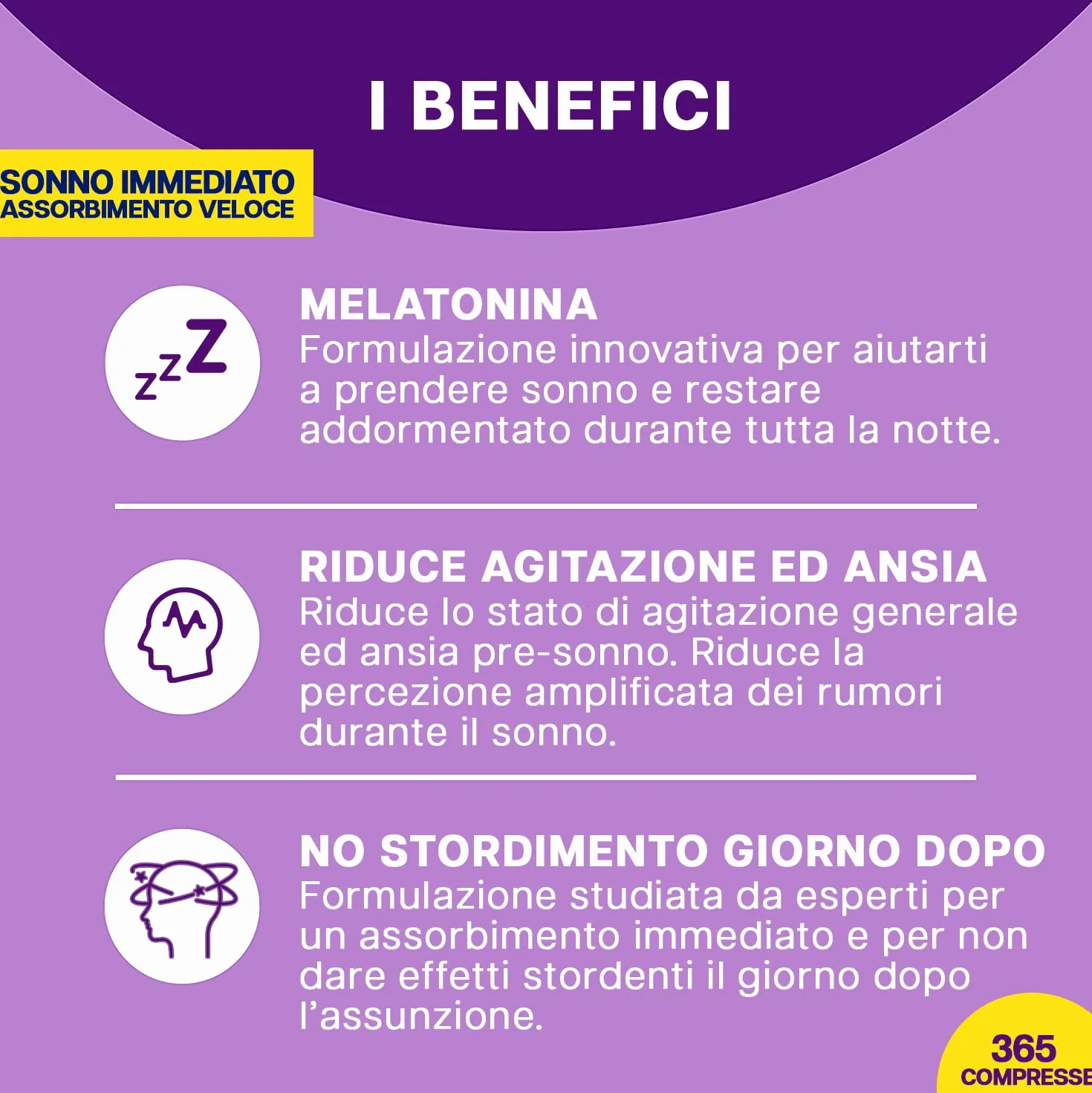 Melatonina Pura Extra Forte 365 Compresse Integratore