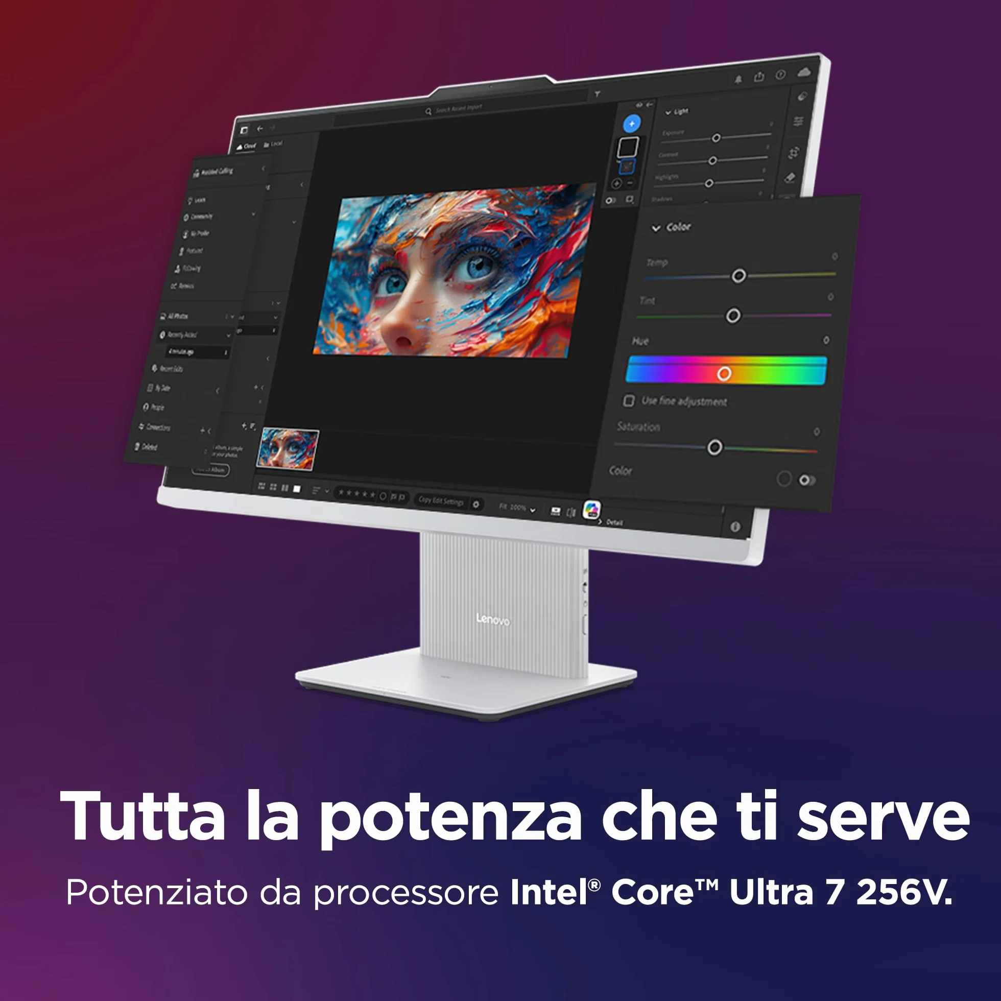 Lenovo IdeaCentre All-In-One 27" FHD Intel Core Ultra 7 256V 512GB SSD 16GB RAM WiFi 6 Windows 11