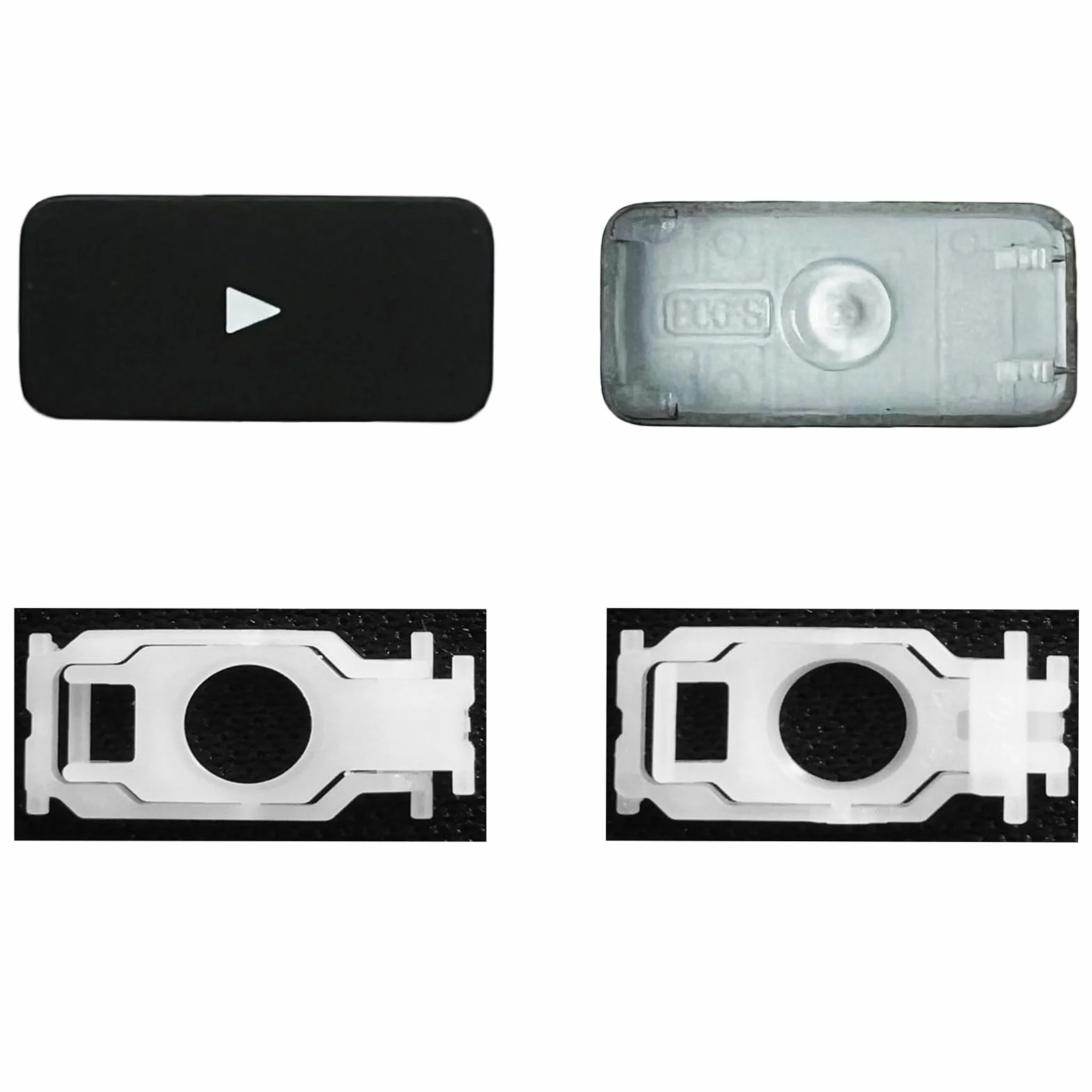 Tasti Frecce (Giù,Su,Sinistra,Destra) con Cerniere di Ricambio per Mac Book Pro A2141 A2251 A2289 A2179 A2337 A2338 A2442 A2485 A2681 (M1 M2) (Destra)
