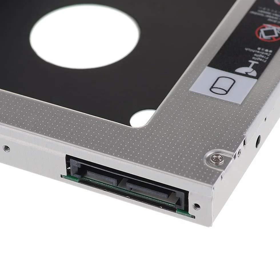SATA 22pin HDD HD Hard Disk Drive Caddy Case for 9.5mm Universal Laptop CD/DVD-ROM Optical Bay