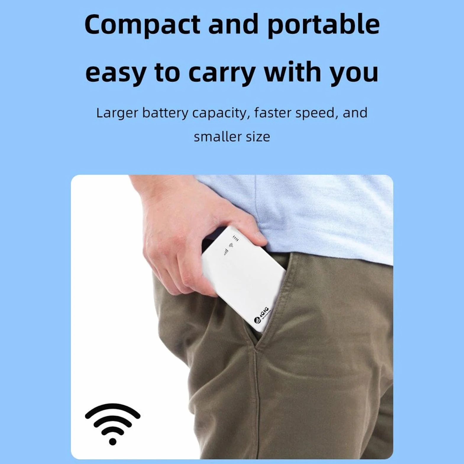 Hotspot WiFi Mobile 4G LTE, Router Sbloccato 5G con Supporto Slot SIM per 10 Dispositivi, Modem 300Mbps 10000mAh per Viaggi