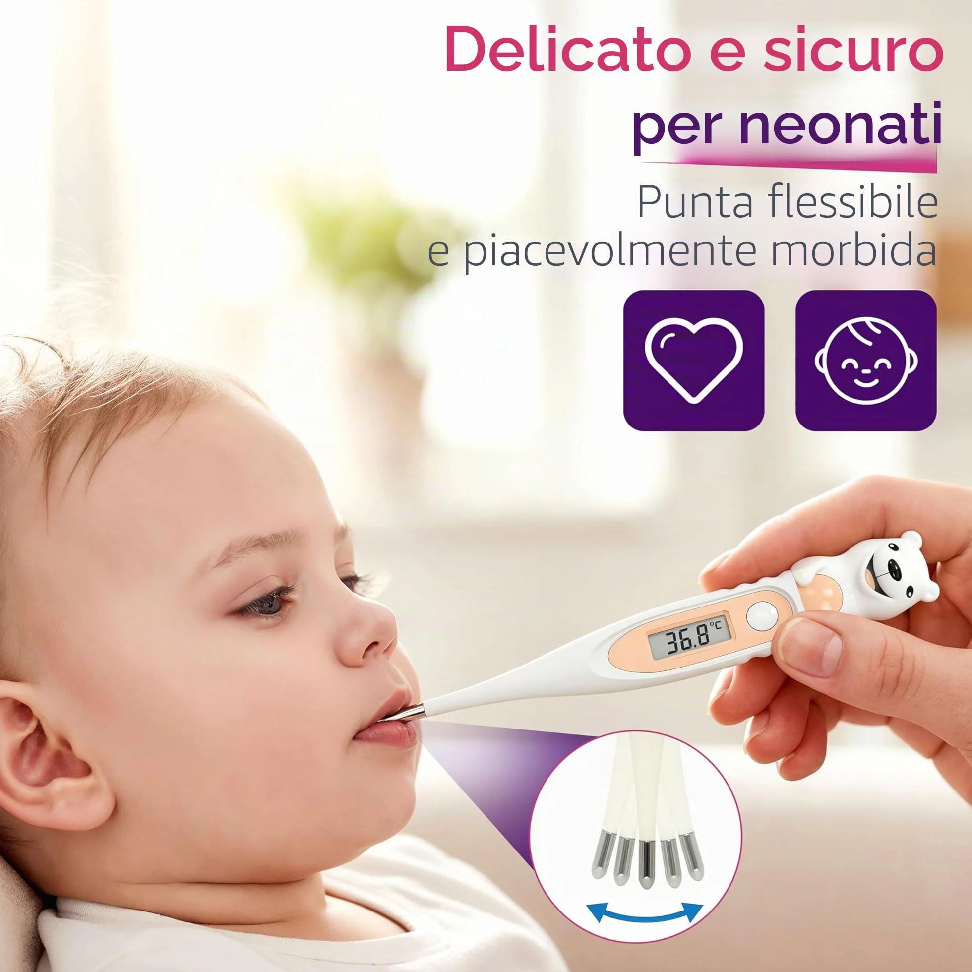 termometro clinico digitale SC 44 flex Speed orso polare
