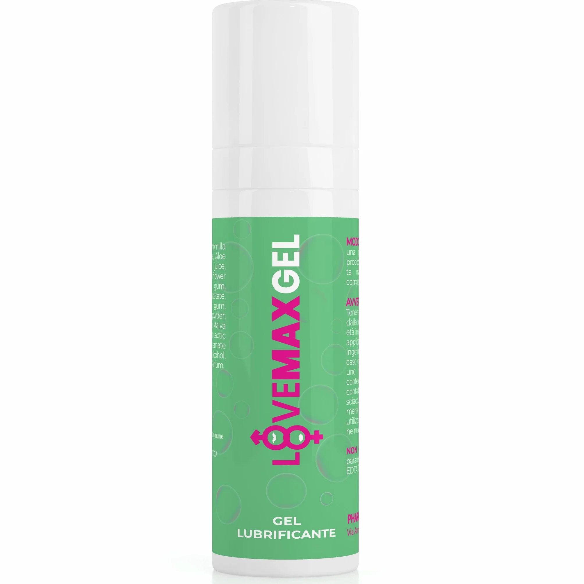 Gel lubrificante anale dilatatore anestetico a base d'acqua 30 ml