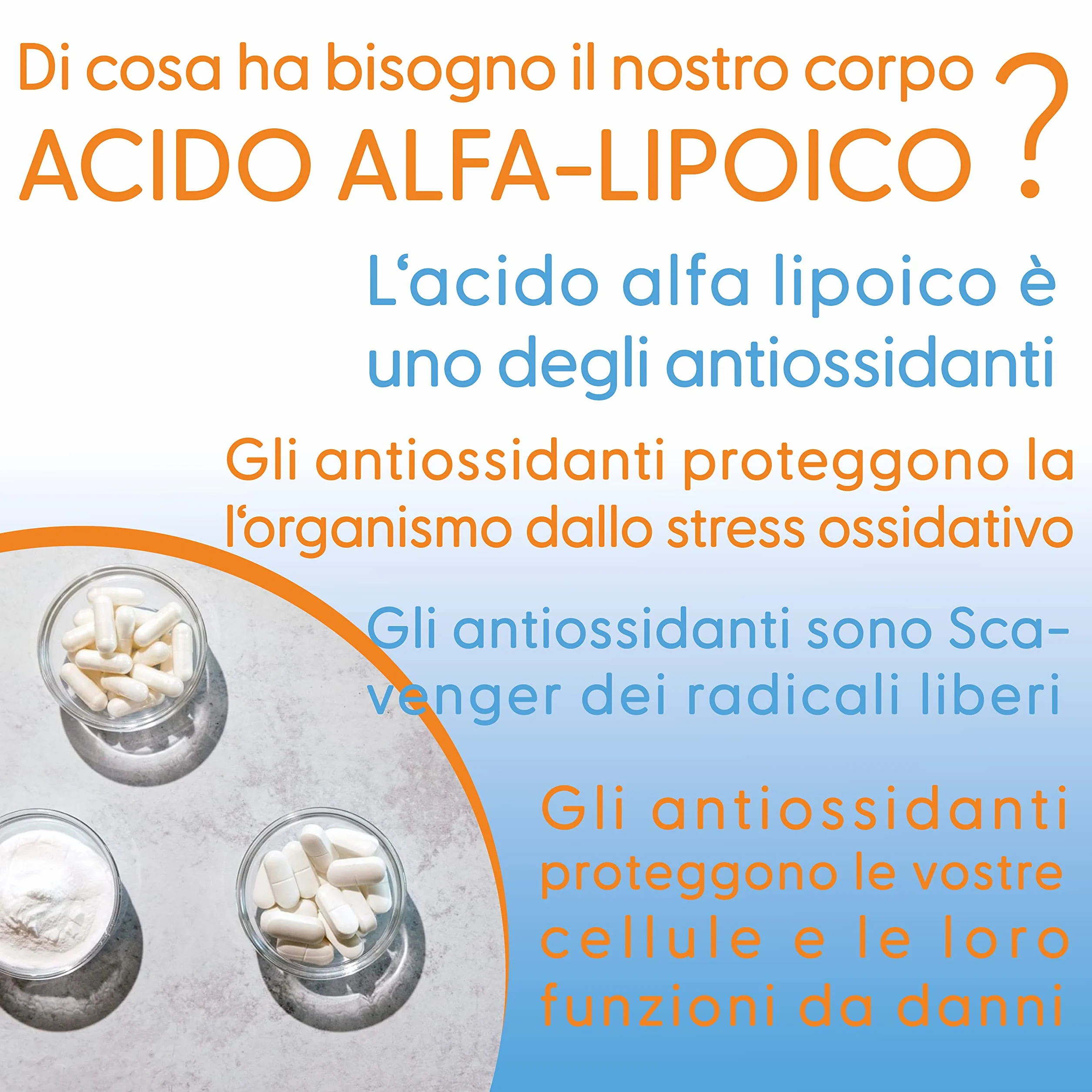 Doctor's Best Alpha-Lipoic Acid 600mg Depot 60 Capsule vegan non OGM Senza Glutine