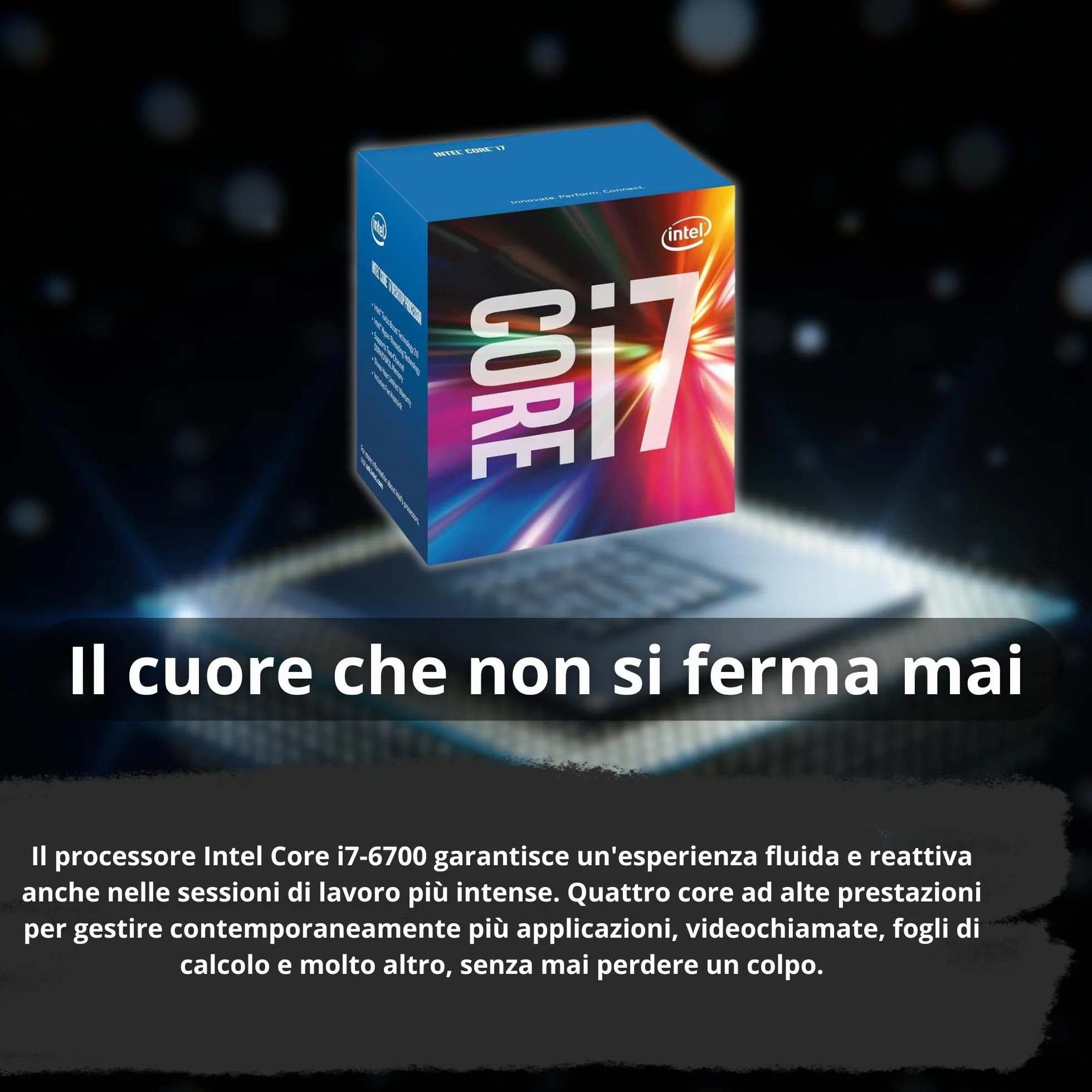Lenovo - PC veloce con Intel Core i7 6700 - Computer desktop + Silent Computer per ufficio e home Office da 4 GHz - 16 GB - SSD da 512 GB - USB3.0 - WLAN - Include Windows 11 Pro DV RW
