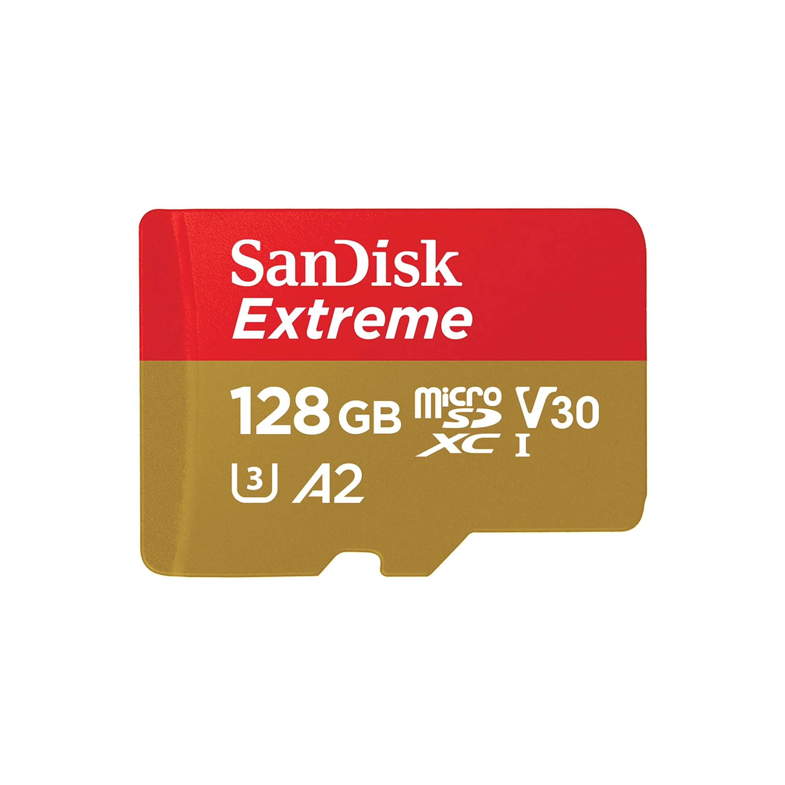 SanDisk Extreme 128GB microSDXC scheda + adattatore SD A2 UHS-I Class 10 U3 V30 190 MB/s