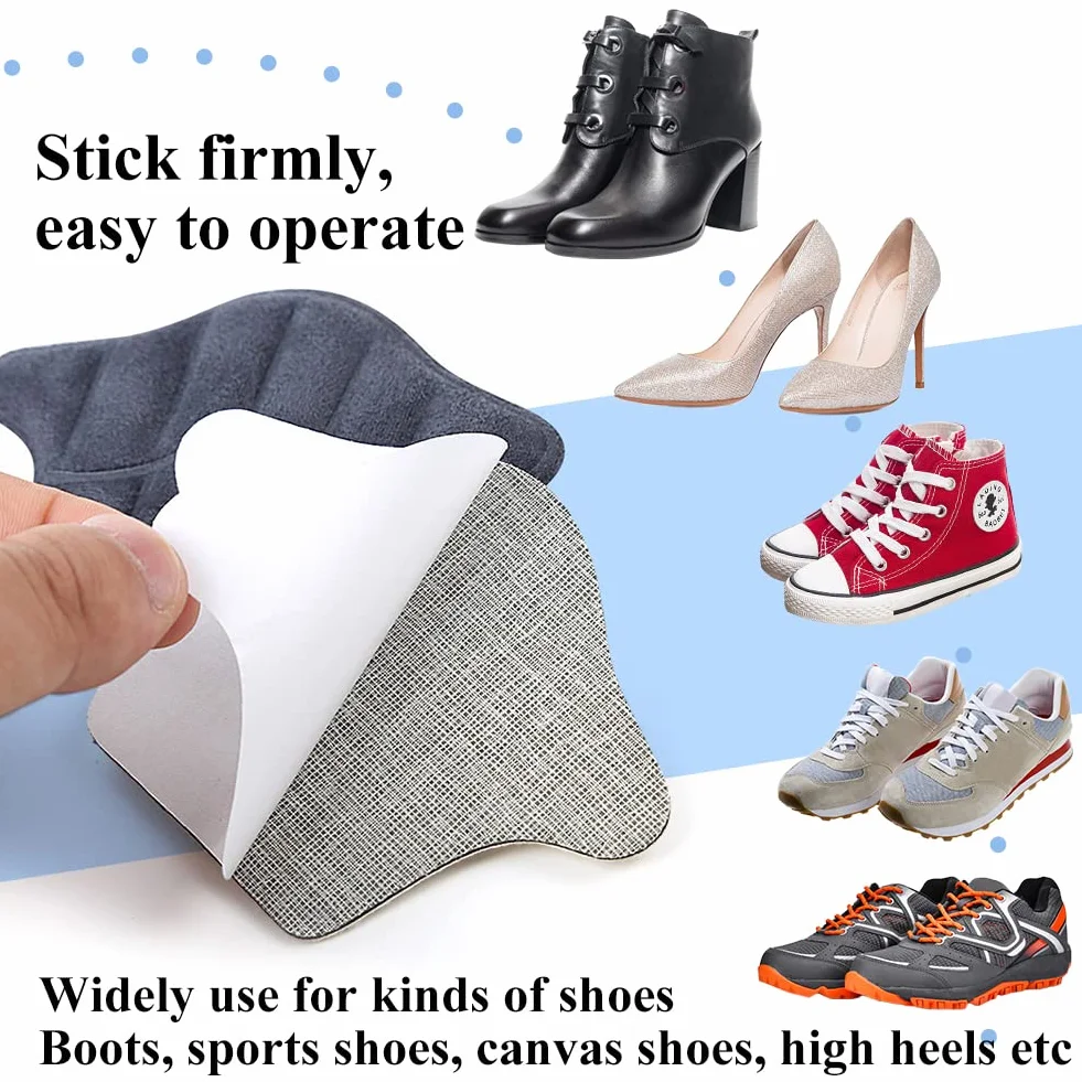 Inserti tallone autoadesivi anti-vesciche per scarpe 5 paia