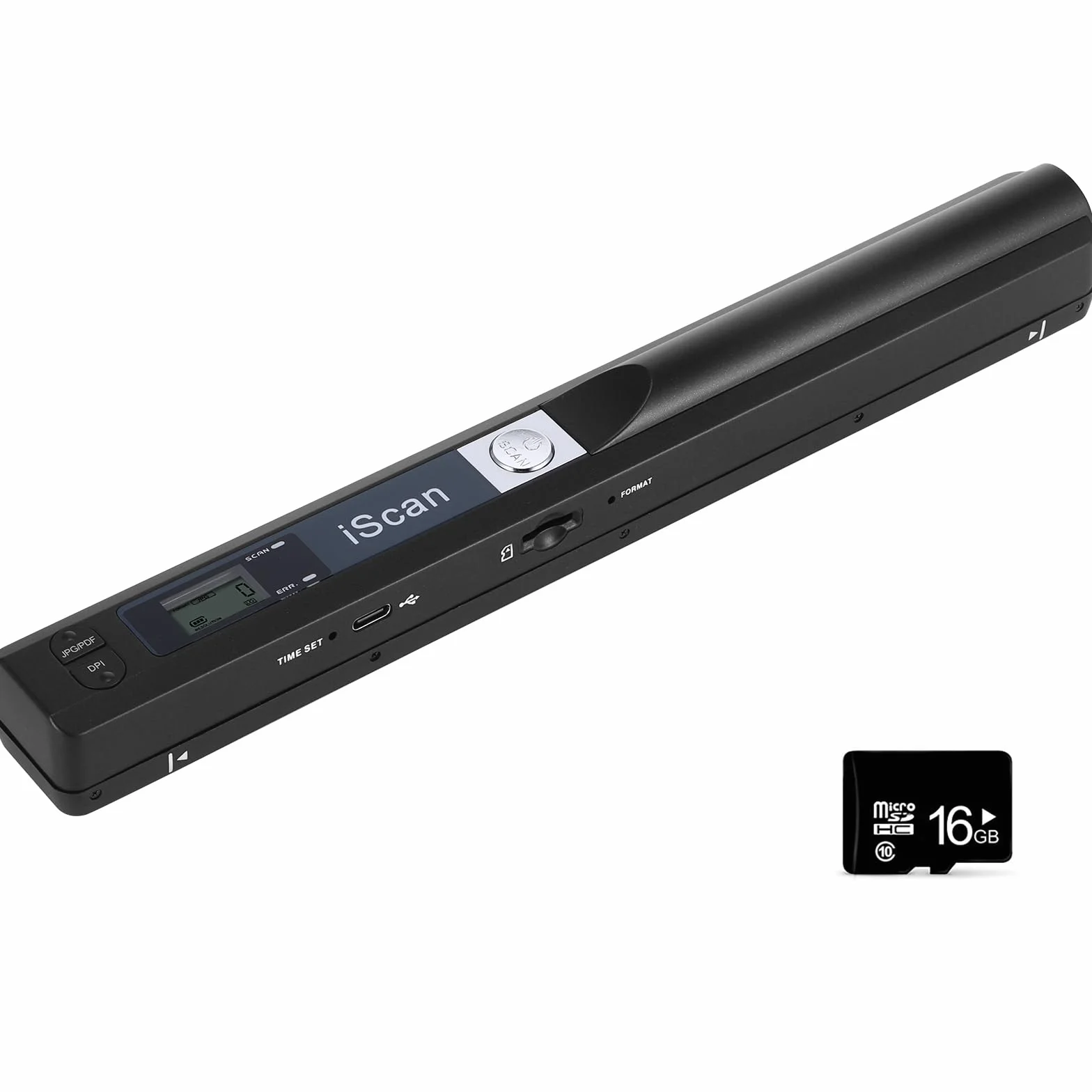 Scanner di documenti portatile USB 900 DPI scansione A4 16 GB