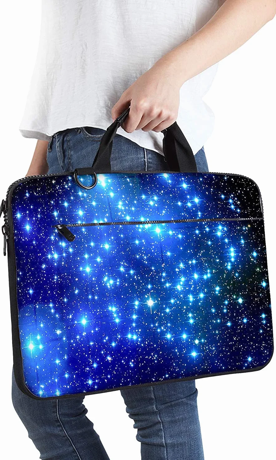 SIDORENKO - Borsa in Neoprene per Notebook Borsa a Tracolla per PC Portatili Laptop Sleeve Case 15-15.6 Pollici/MacBook Air/MacBook PRO con Manici e Tracolla Tasche per Accessori