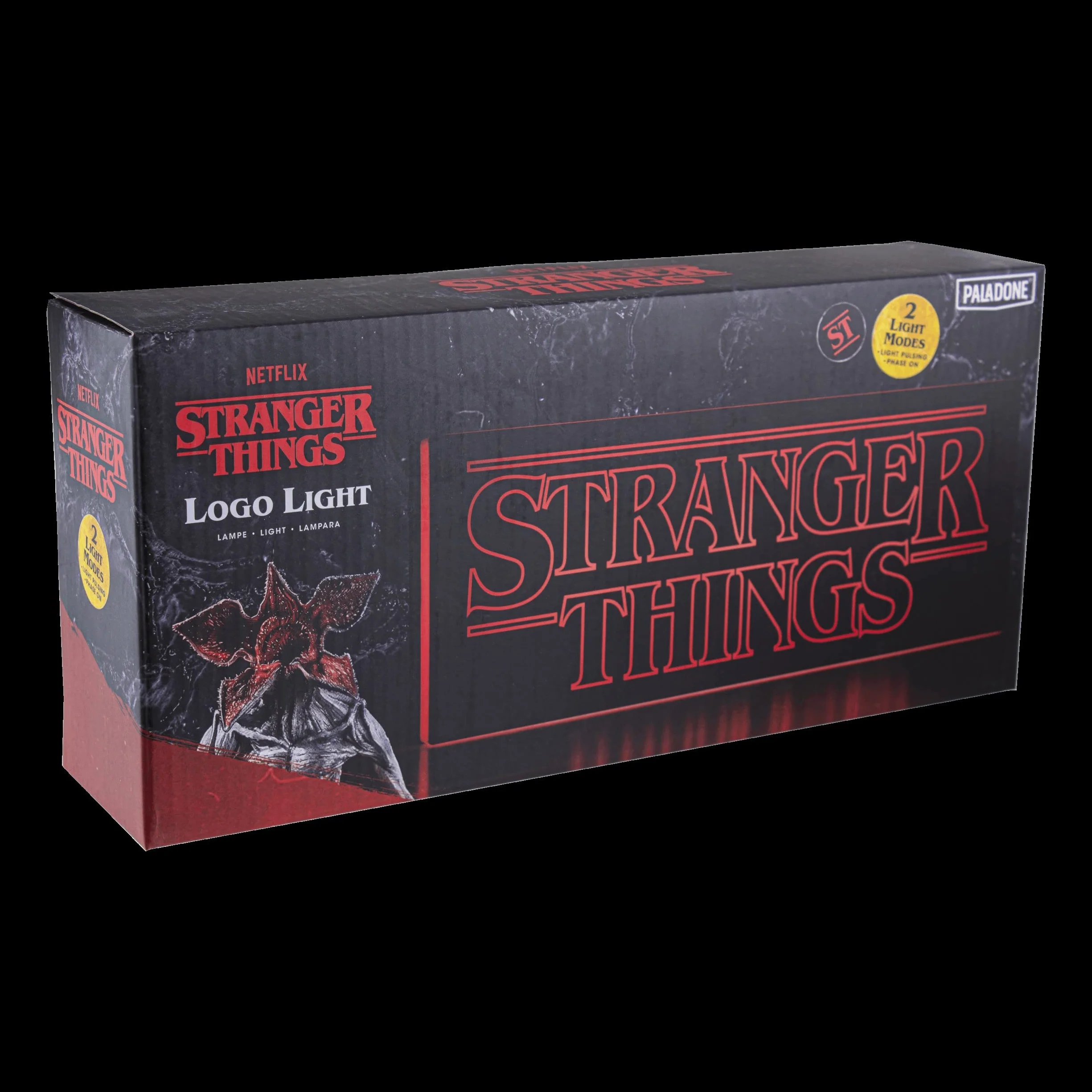 Paladone Stranger Things Logo Light with 2 Light Modes, Officially Licensed Merchandise