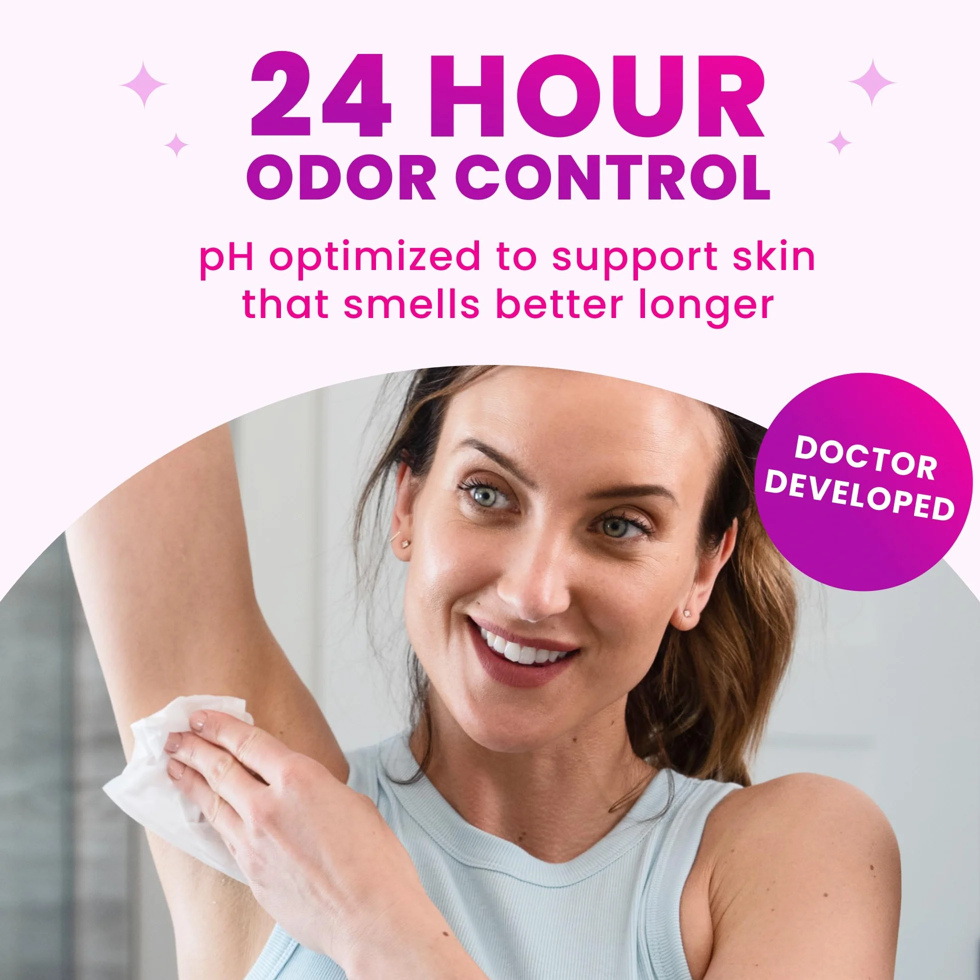 Lume Salviette deodoranti acidificate controllo odori 24 ore senza alluminio bicarbonato sodio cura pelle 15