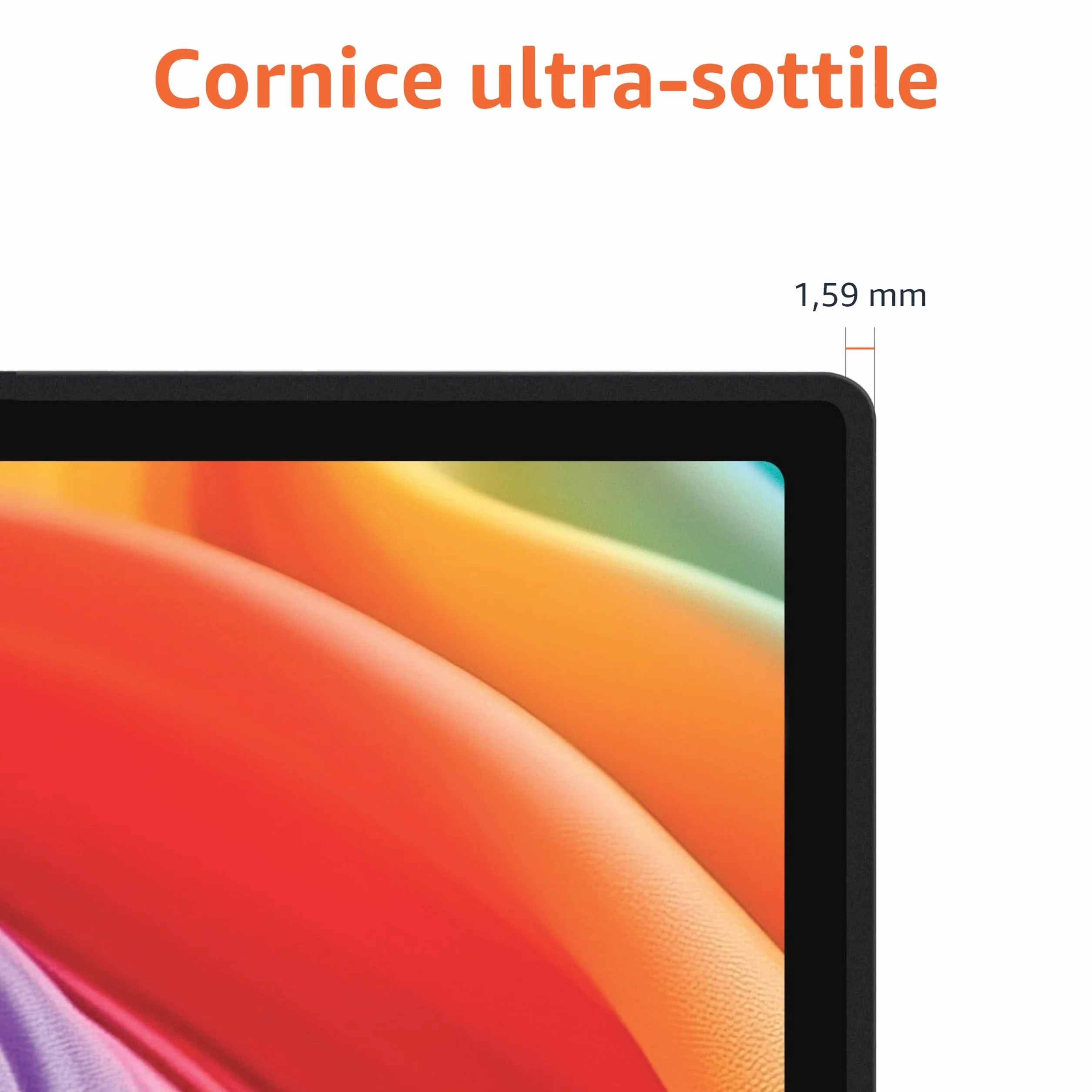 Amazon Basics Monitor da 27", FHD 1080p, massimo 100 Hz, compatibile con VESA, altoparlanti integrati, Nero
