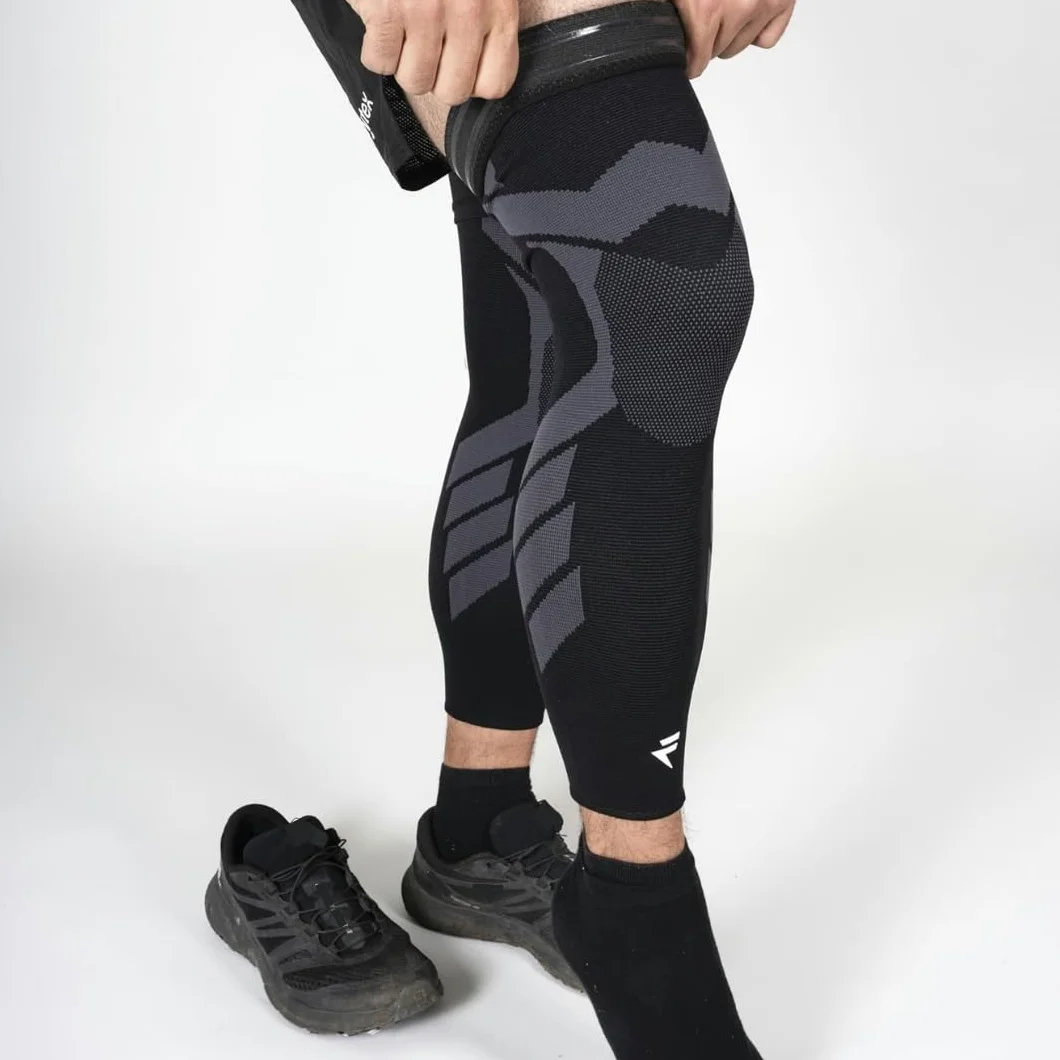 Flytex Gambali a Compressione Ginocchio Sollievo Dolore Osteoartrite Corsa Trekking Ciclismo
