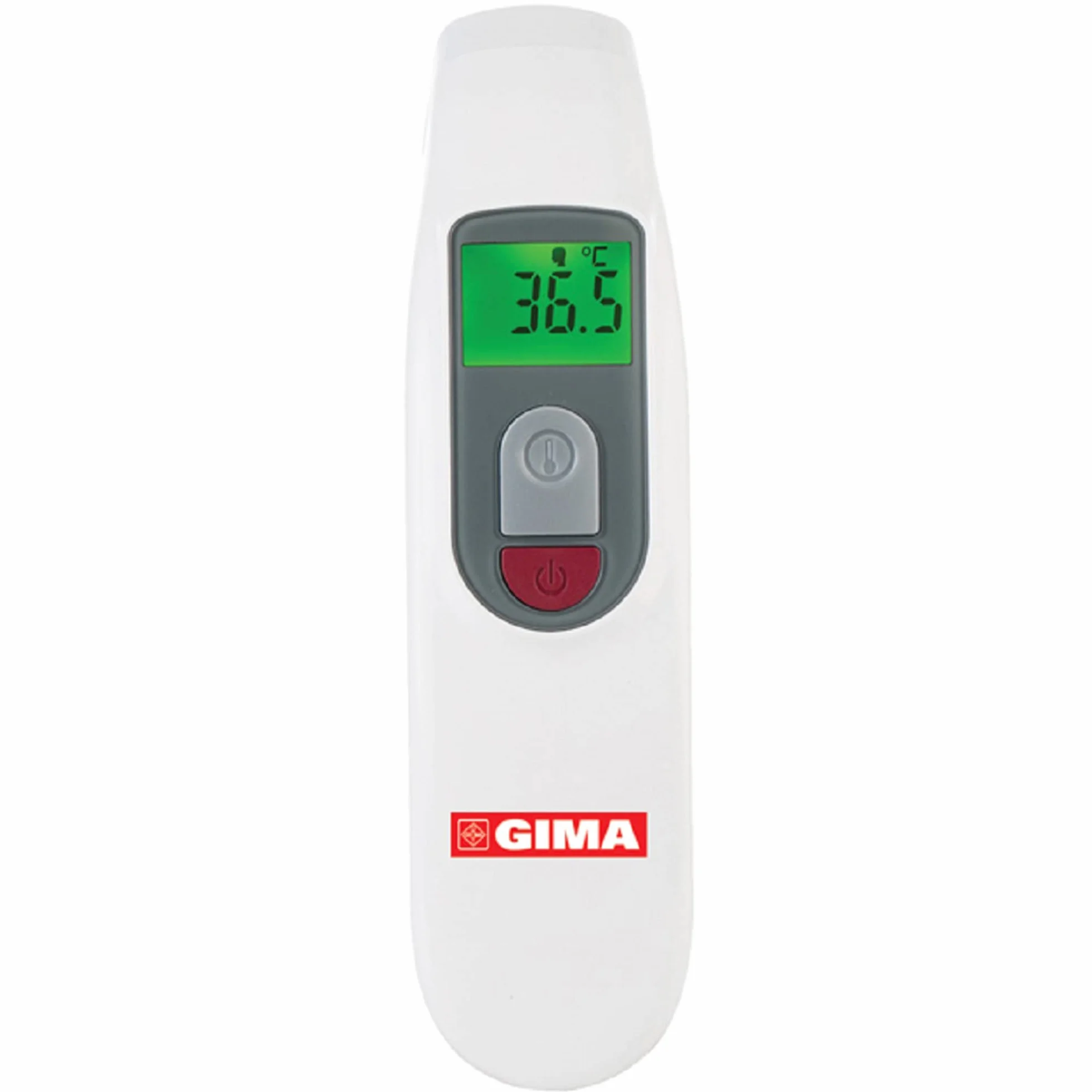 GIMA Termometro Infrarossi Frontale Laser Digitale Professionale Senza Contatto per Febbre Neonati Bambini Adulti