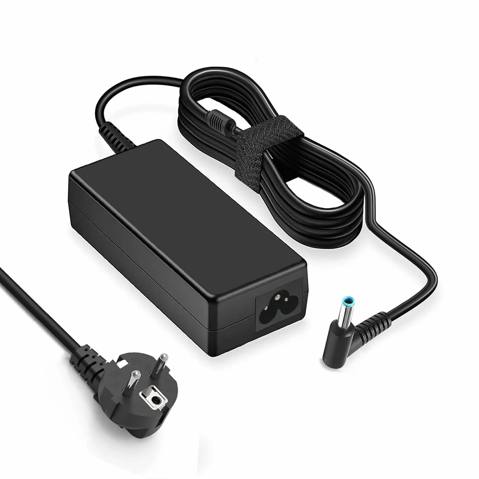 Cavo di alimentazione CA di ricambio per caricabatterie HP da 65 W, compatibile con Envy 13 15 17 15-1039wm, Pavilion x360 11 13 15, EliteBook 820 830 840 850 G6 G3 G4 G5 G7-45