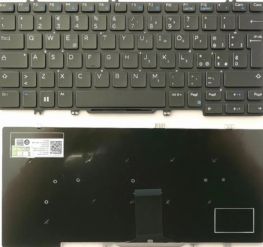 INFOELETTRONICA LO STORE DELLA CONVENIENZA E QUALITA' Tastiera Italiana per dell Latitude 13 7390 7380 7389, 12 7290 7280 5290 5289 5280