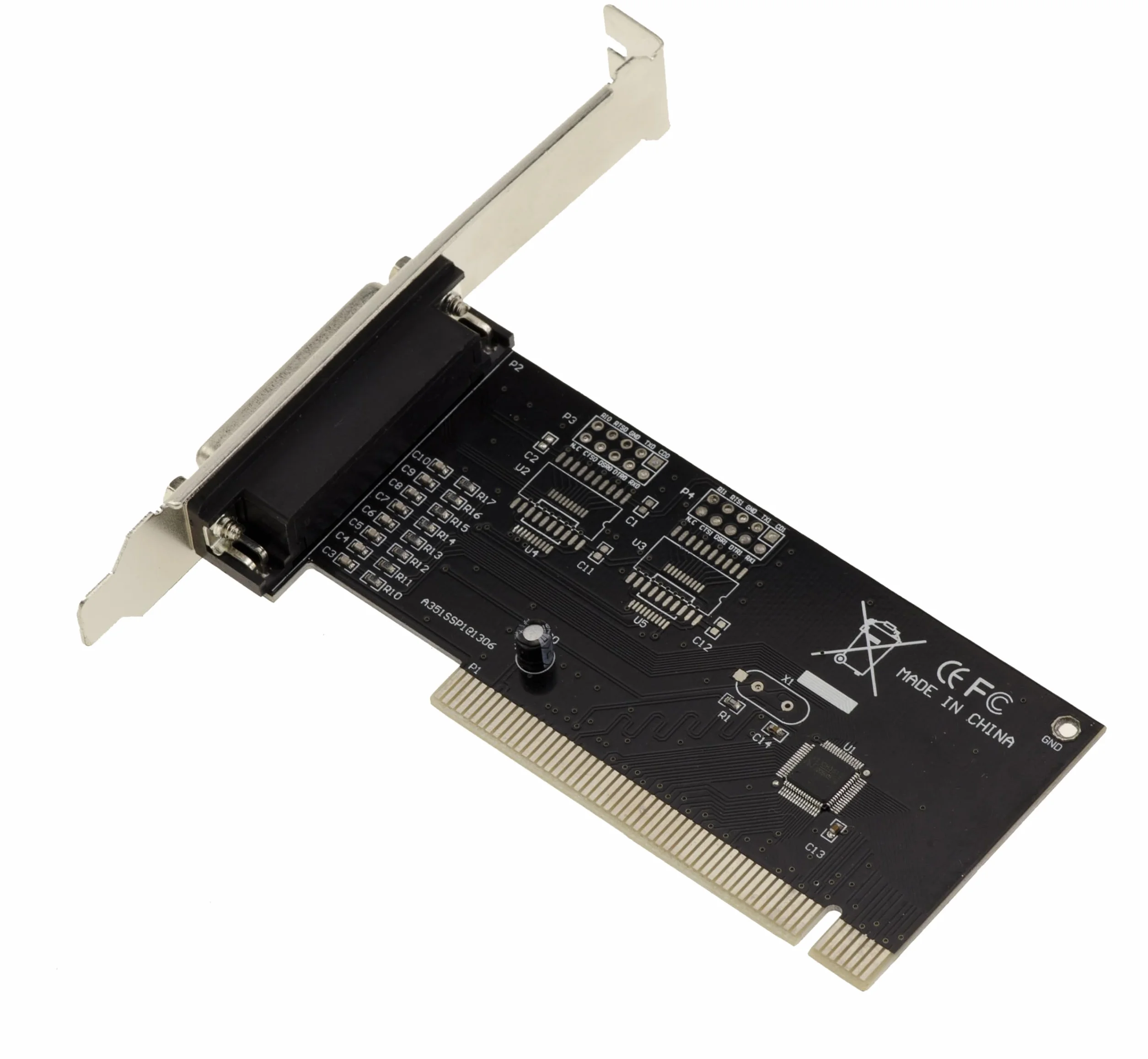 KALEA-INFORMATIQUE Scheda controller PCI 1 porta parallela LPT IEEE1284 con chipset WCH CH3510 compatibile con Windows 98SE, ME, 2000, XP, NT4.0, Vista, Seven, 8, 8.1, 10, 11