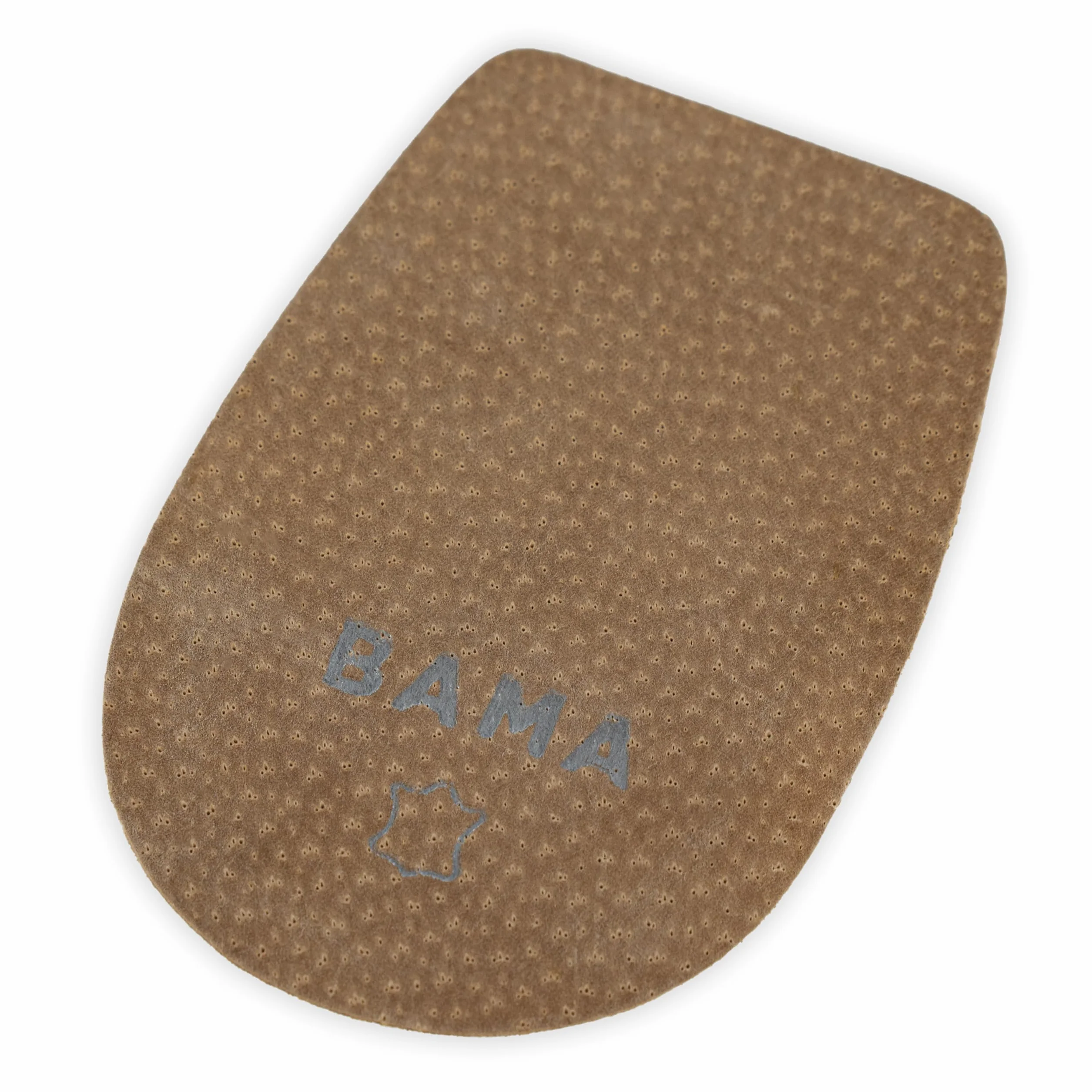 BAMA Solette in Pelle Soft Heel Suole Autoadesive per Tallone Assorbimento Urti Regolazione Altezza Pelle Conciata Vegetale Imbottitura Lattice 1 Paio 38/40 EU