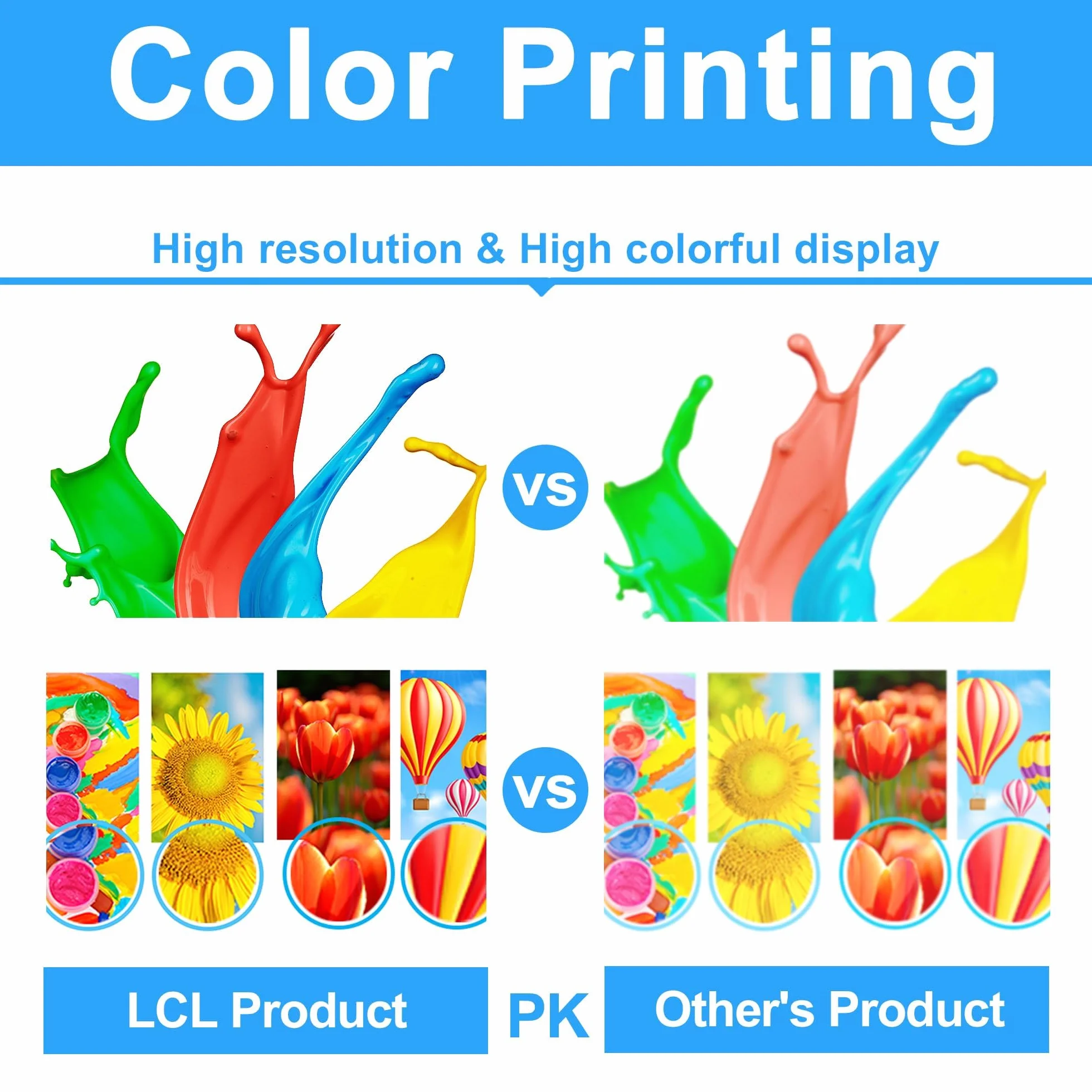 LCL 219X (Con CHIP) Nero Cartucce di Toner Compatibile per HP 219X 219A | W2190X Sostituzione per HP Color LaserJet Pro MFP 3302FDW 3302SDW 3302FDN 3302FDNG 3302FDWG 3302SDWG 3202DW 3202DN(1-Pack)