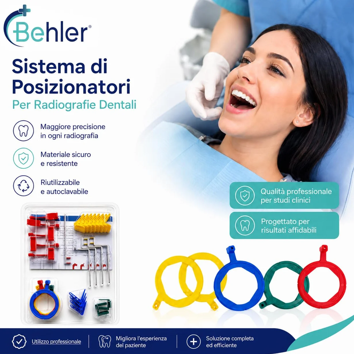 FPS 3000 XCP Sistema di posizionamento raggi X dentali completo intraorale