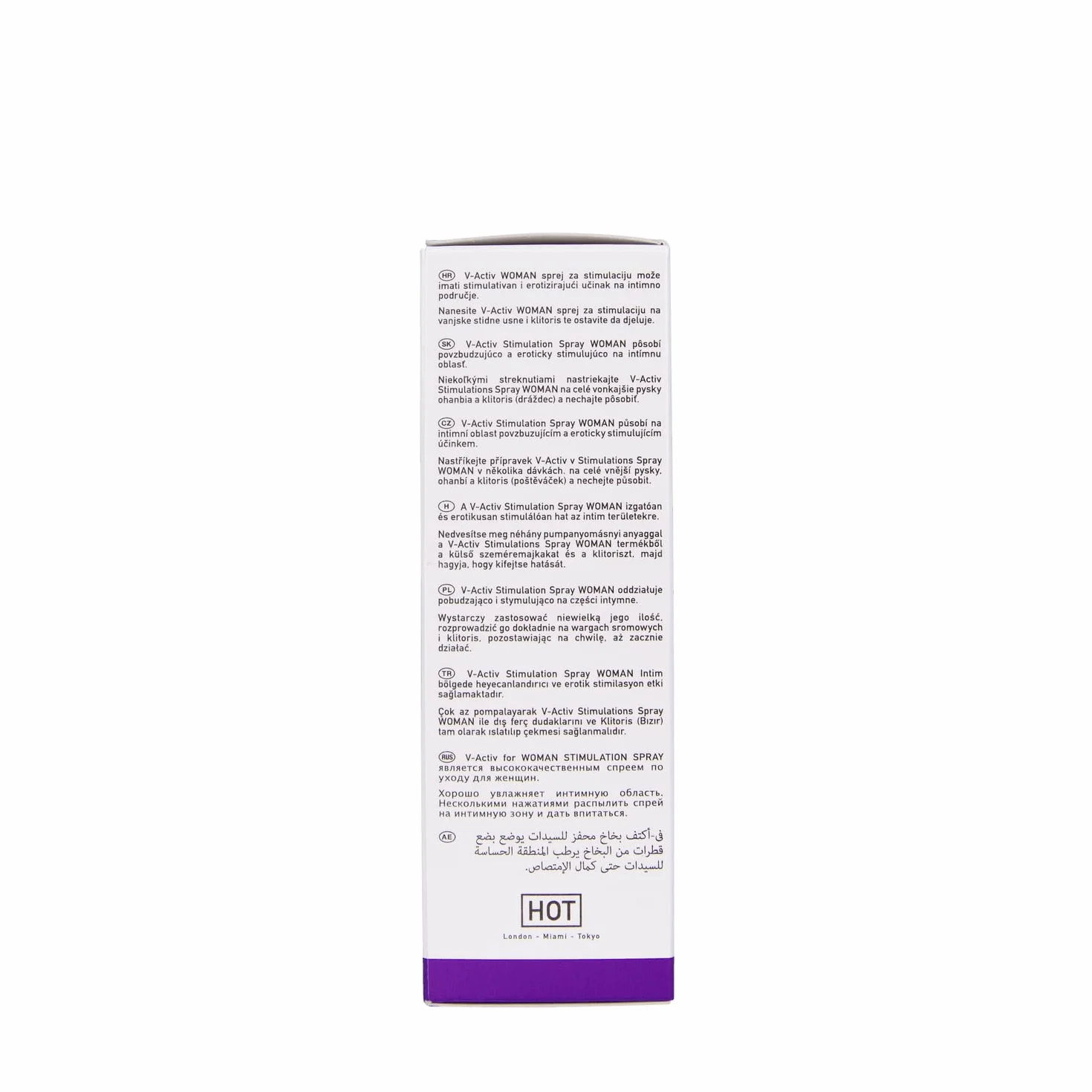 HOT Spray per stimolazione V-Activ per donne 50 ml