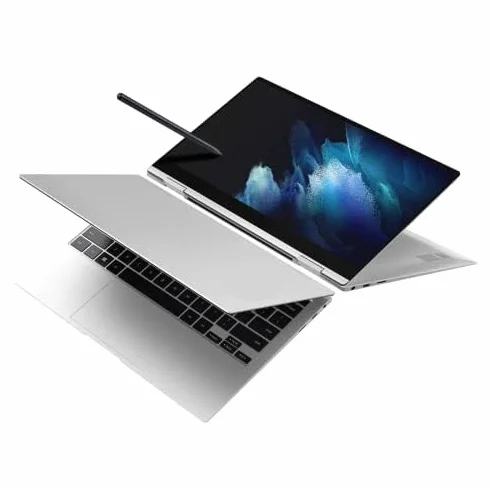 Penna Stilo di ricambio per Samsung Galaxy Book2/3/4/5 Pro 360 S Pen per Samsung Galaxy Book2/3/4/5 Pro 360 Stylus Pen con Punte/Pennini, Senza Bluetooth,Nero Mistico