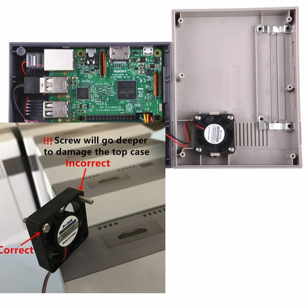 GeeekPi Raspberry Pi Ventola di Raffreddamento 30 x 30 x 7 mm con dissipatore per Raspberry Pi 3/2 Model B, Raspberry Pi 4B,3B + e Retroflag Nespi Case Plus (1-Pack)