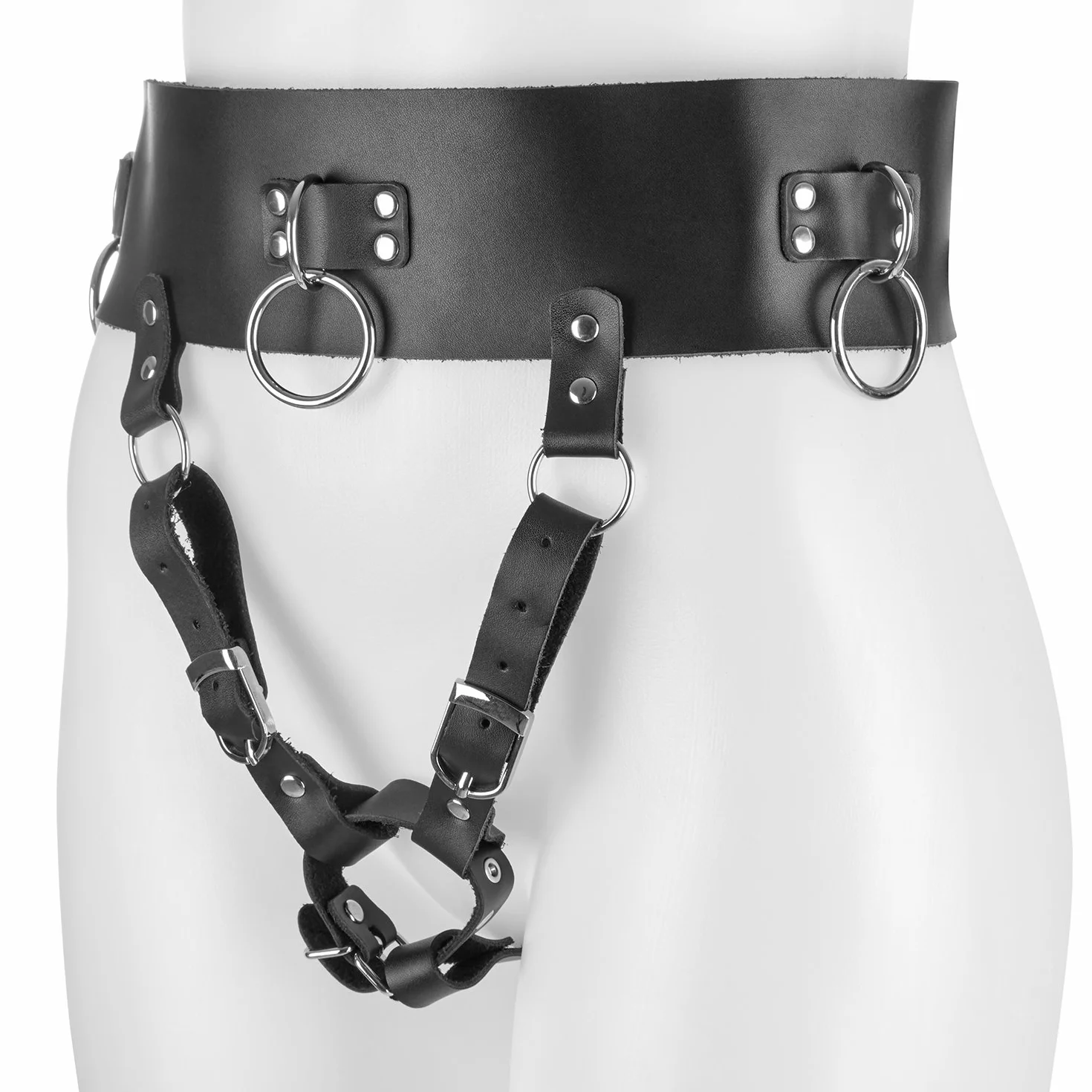 Marielove Cintura BDSM ecopelle per Magic Wand bondage sesso estremo