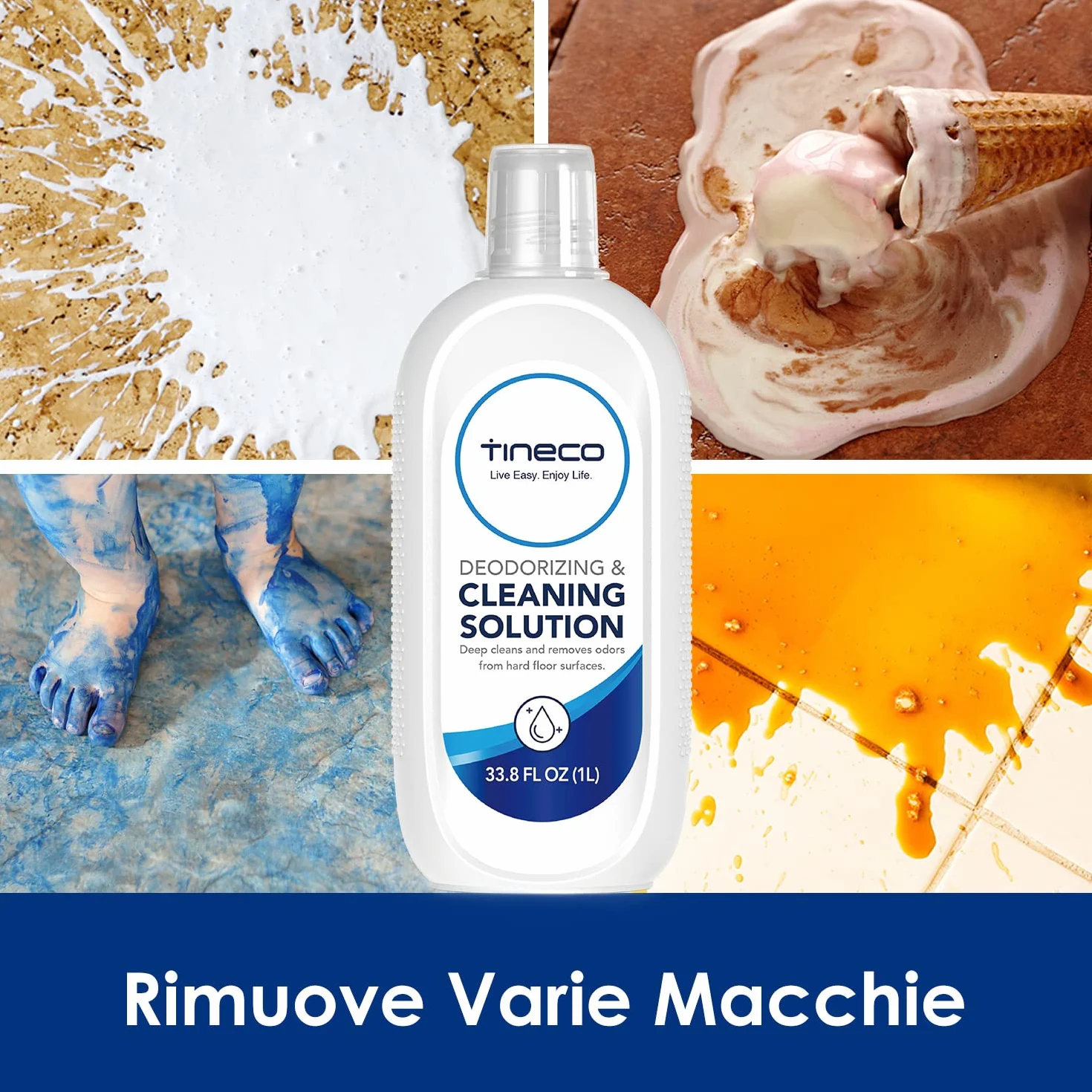 Tineco Detergente per pavimenti iFloor Y2 iFloor 5 FLOOR ONE S5 S6 S7 S9 Artist Stretch Serie 1L